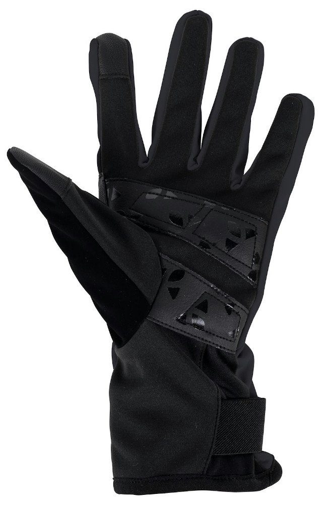 VAUDE Fahrradhandschuhe Winterhandschuh neonorange Touchscreenfähig Posta Handschuh