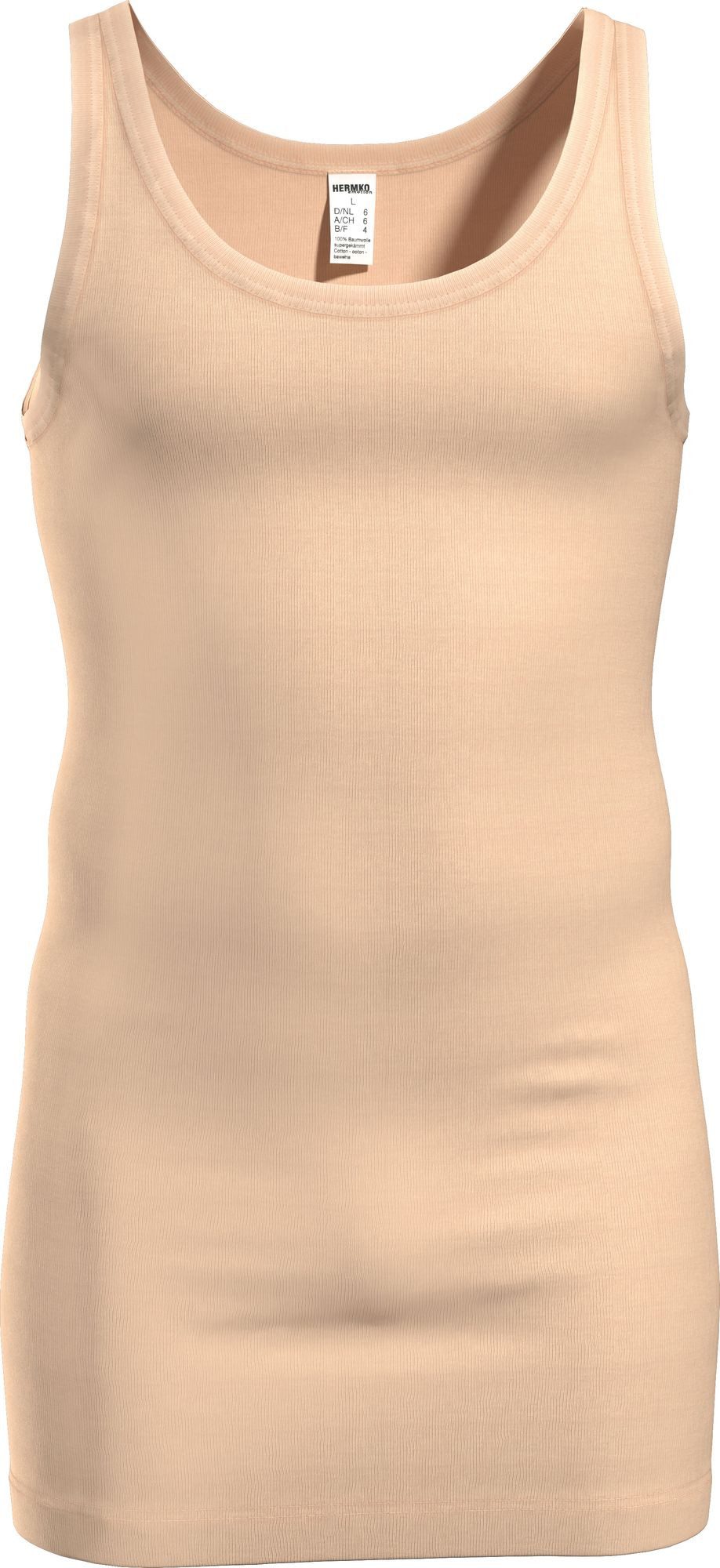 HERMKO Unterhemd 16027 Baumwolle/Modal, Tank Top, Achselhemd, breitere Träger