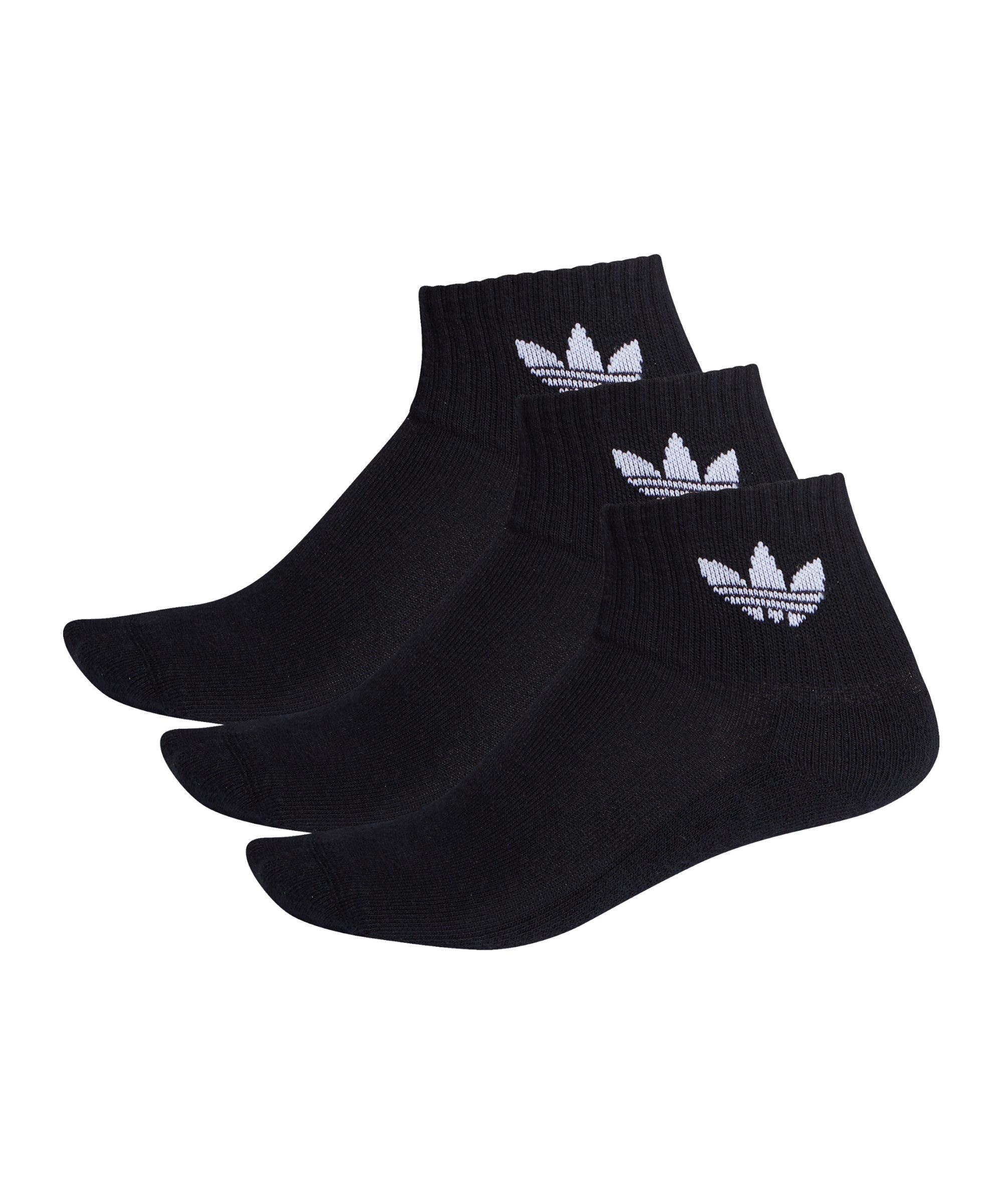 adidas Originals Freizeitsocken adidas Originals Mid Ankle Socken Weiß Baumwolle