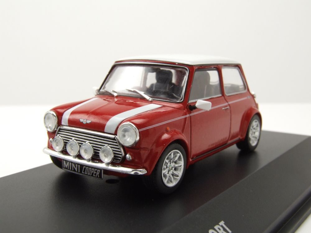 Modellauto Mini Cooper Sport 1997 rot weiß