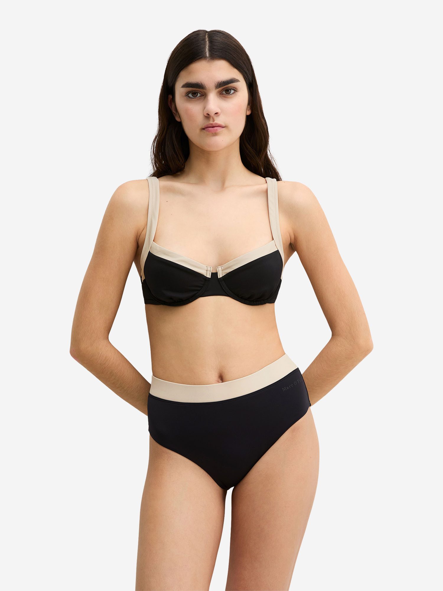 Marc O'Polo Bikini-Hose Contrast Binding Bikini Slip, Bikini Unterteil, Bikinihose