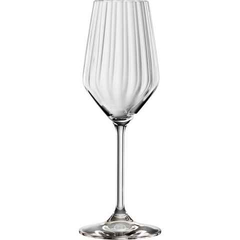 SPIEGELAU Champagnerglas LifeStyle, Kristallglas, 310 ml, 4-teilig