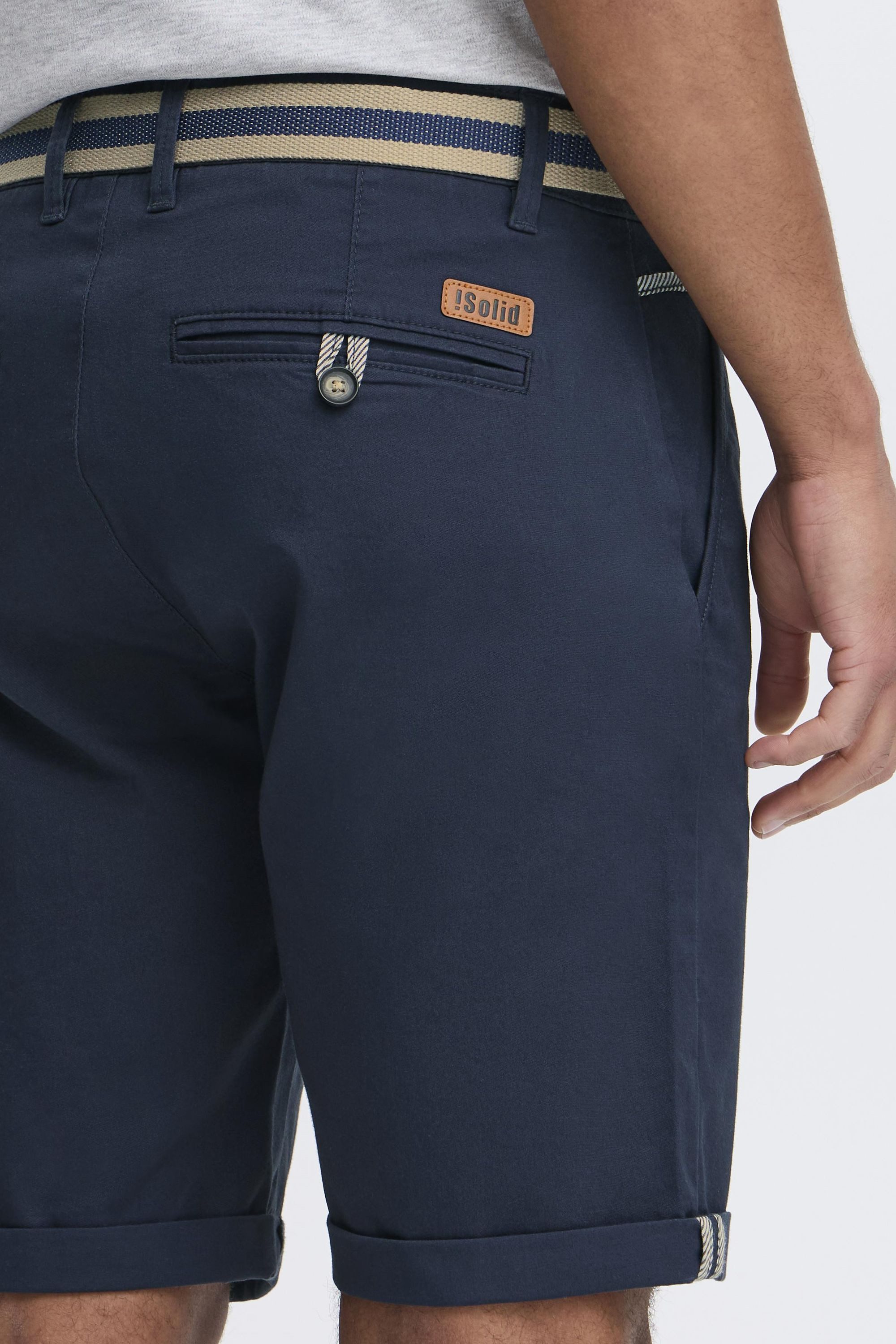 !Solid Chinoshorts SDMonty Kurze Hose mit Gürtel