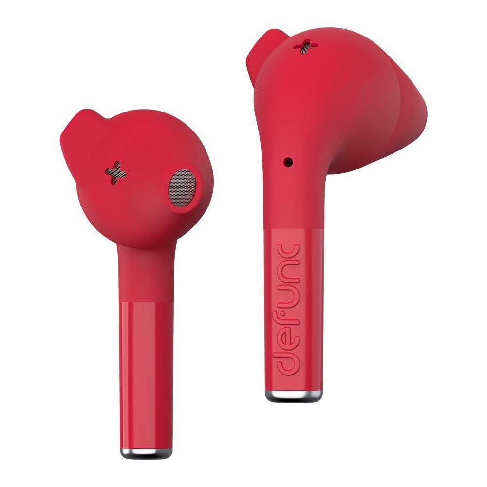 TRUE In-Ear-Kopfhörer Defunc Kopfhörer TALK Rot Defunc - Wireless wireless