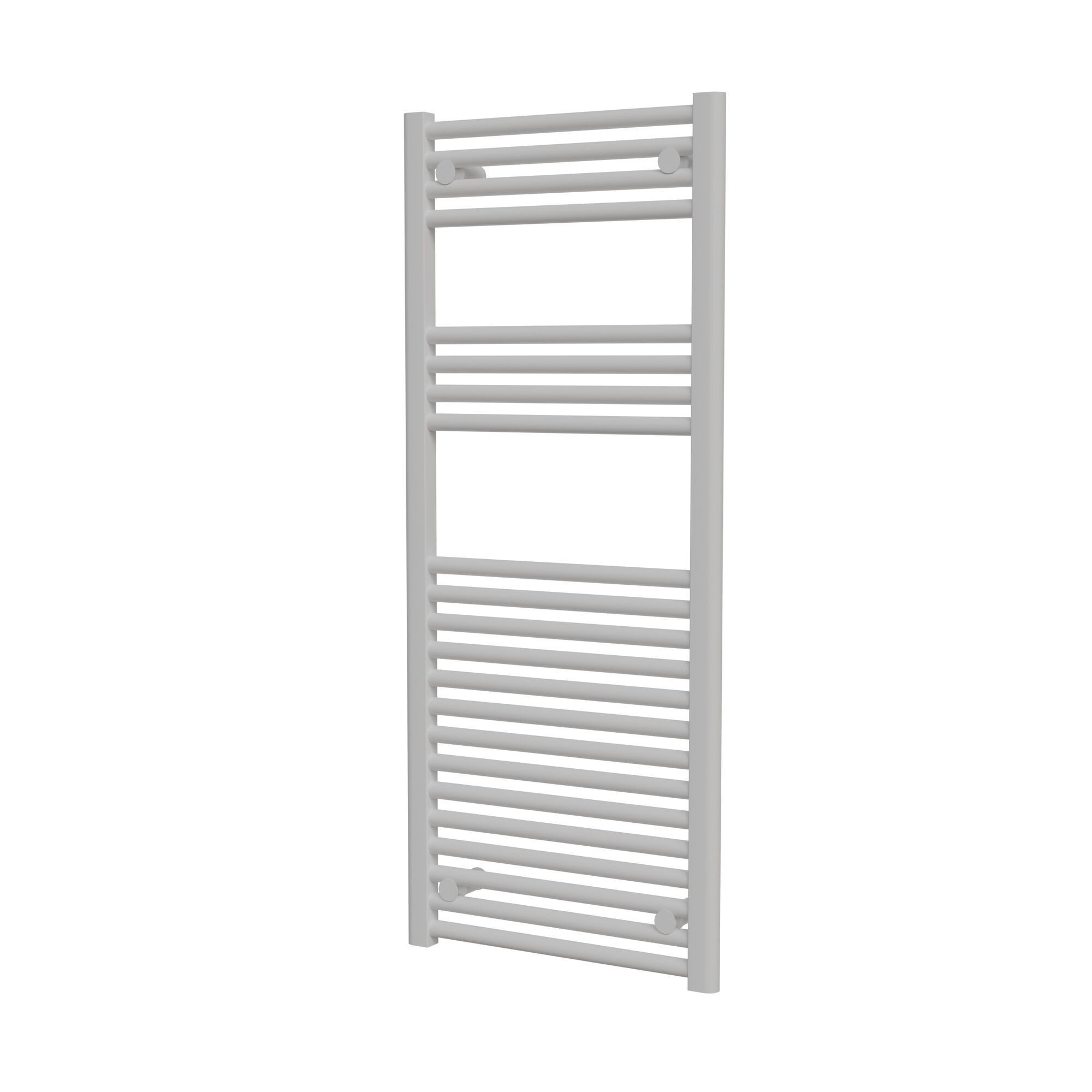 Schulte Badheizkörper SONORA, 120 x 50 cm, Alpinweiß, mit Anschluss unten