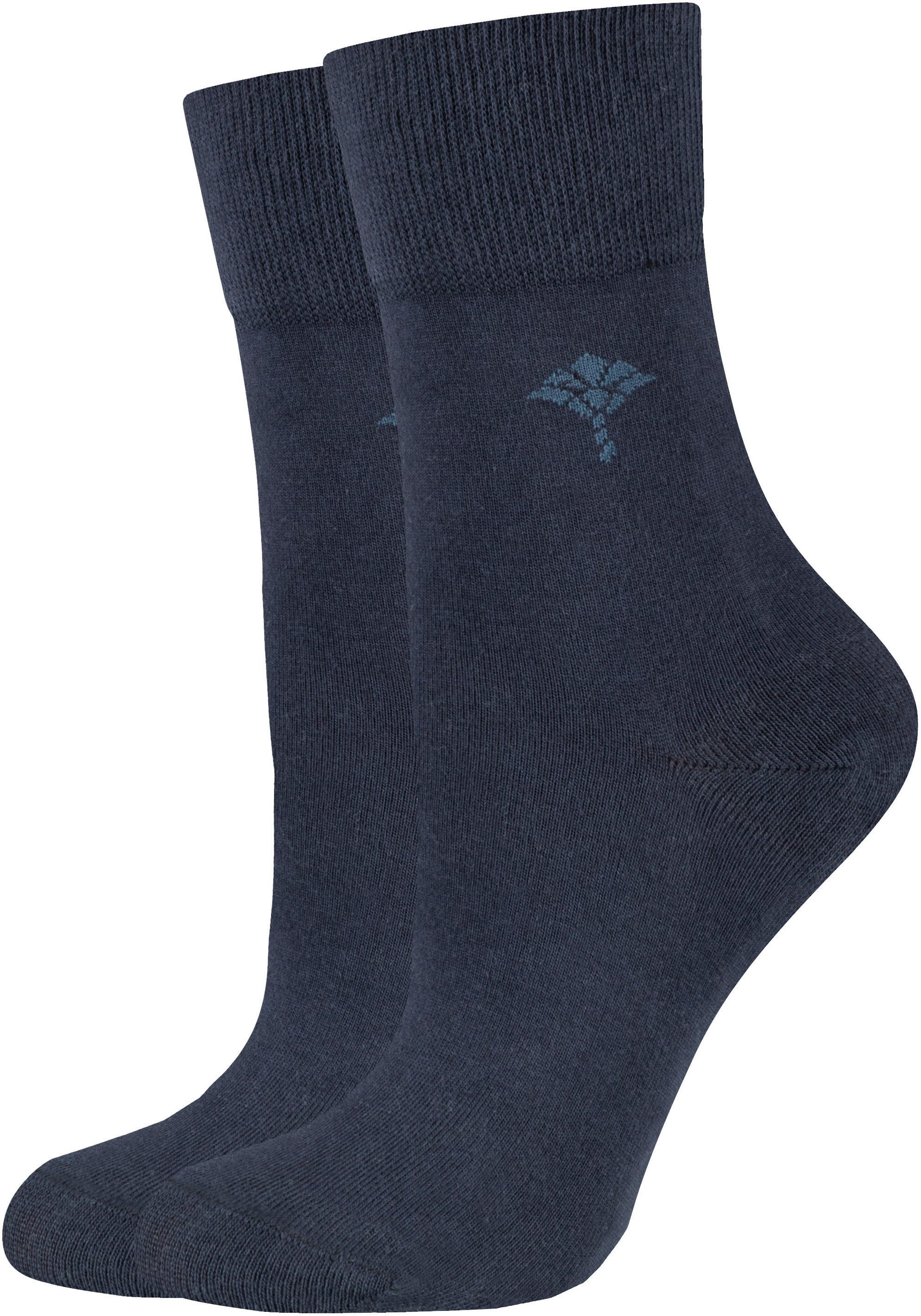 JOOP! Socken For your daily (4 Paar) mit Cornflower-Logo, Rippenbündchen
