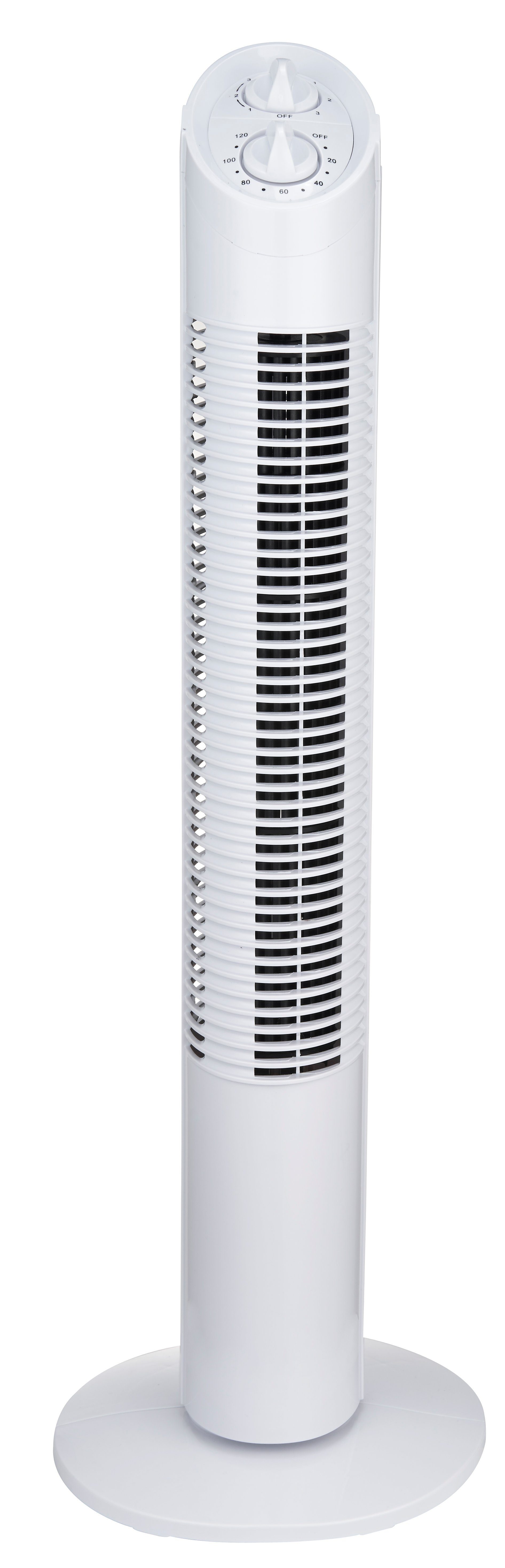 SALCO Turmventilator KLT-1081, oszillierend, 2-Std.-Timer, geräuscharm, 73cm hoch