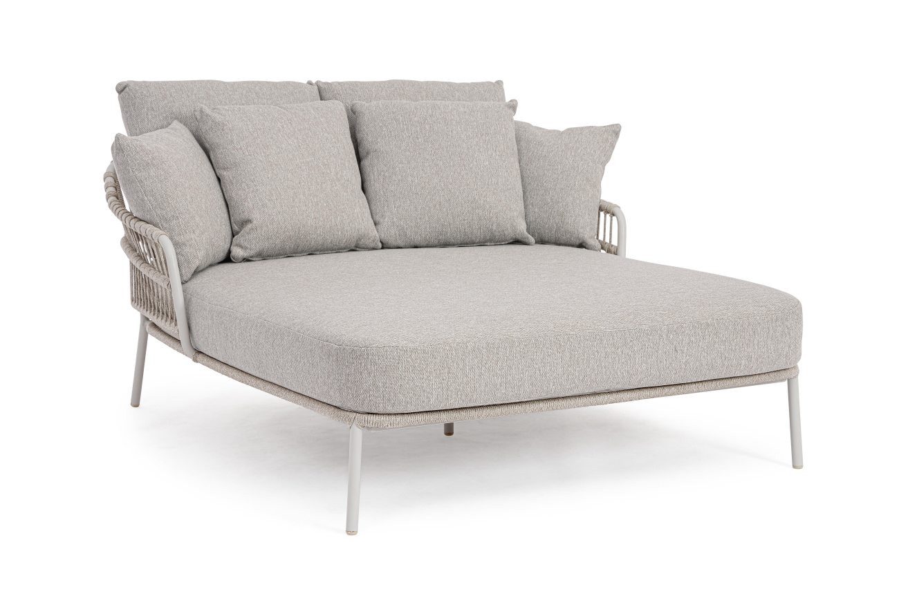 Daybed Talaia aus Metall, Frostig