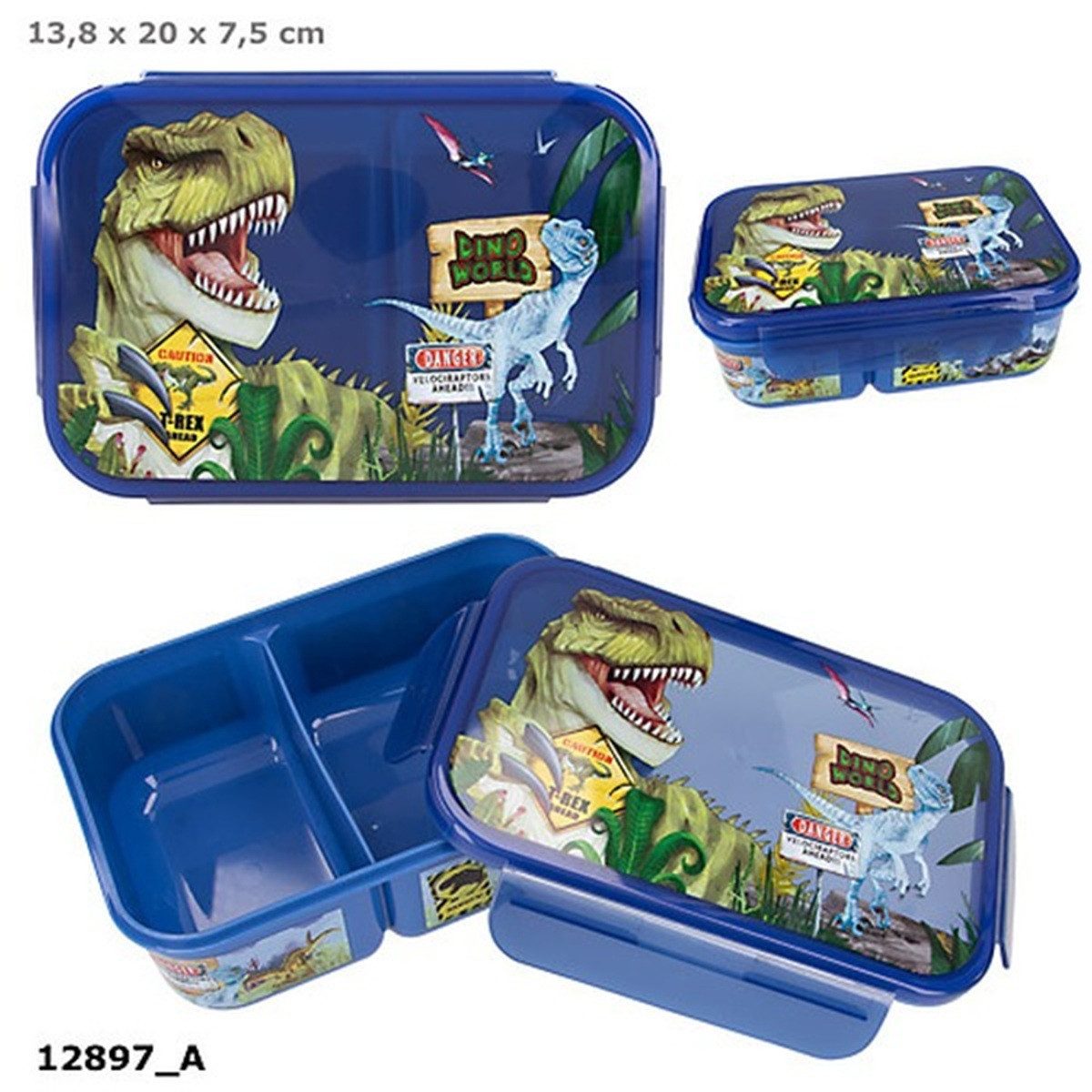Depesche Frischhaltedose DEPESCHE DINO World Brotdose DANGER 13,8x20x7,5cm