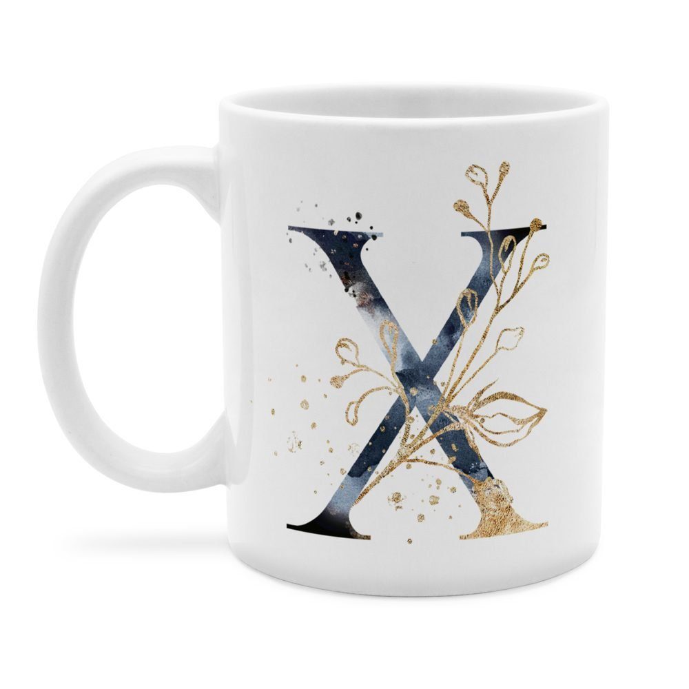 PhotoFancy Tasse mit Buchstabe - Kaffeebecher mit Initialen