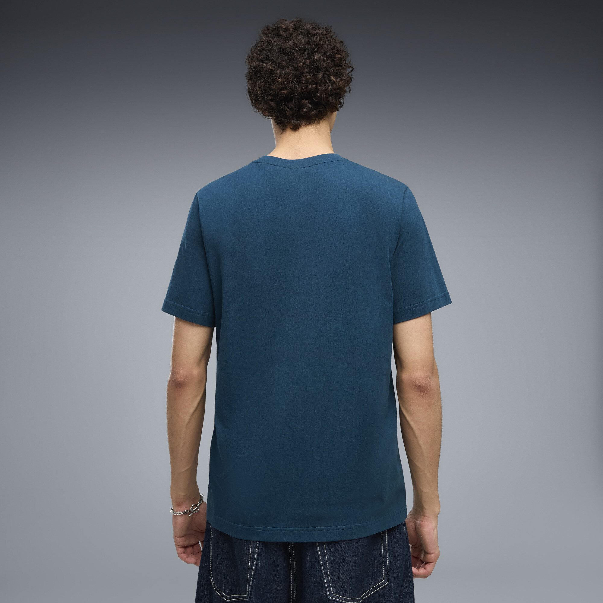 PUMA T-Shirt WARDROBE ESS T-Shirt Herren – Bild 3 von 5