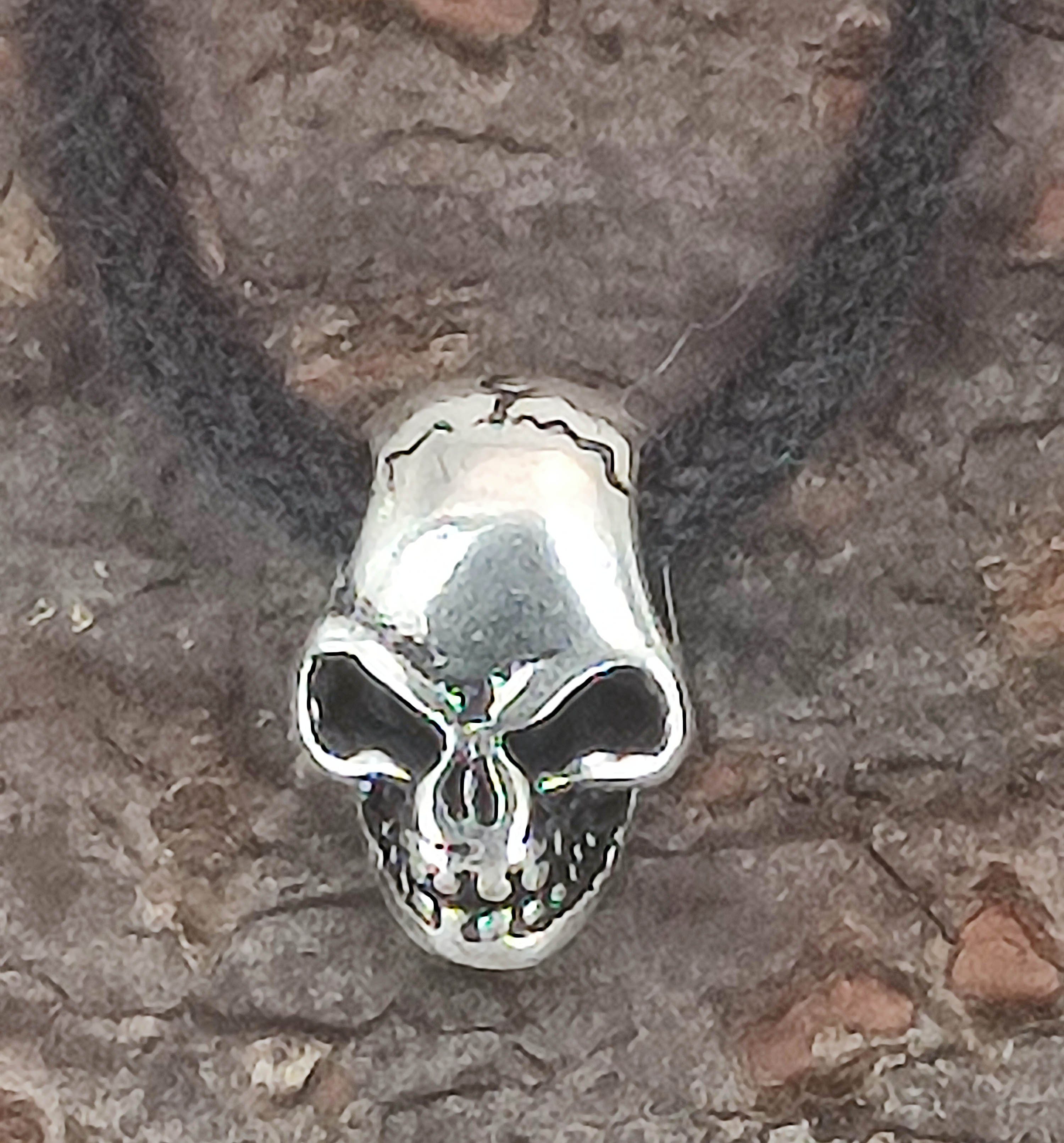 Kiss of Leather Kettenanhänger kleiner Totenkopf Anhänger 925 Sterling Silb günstig online kaufen