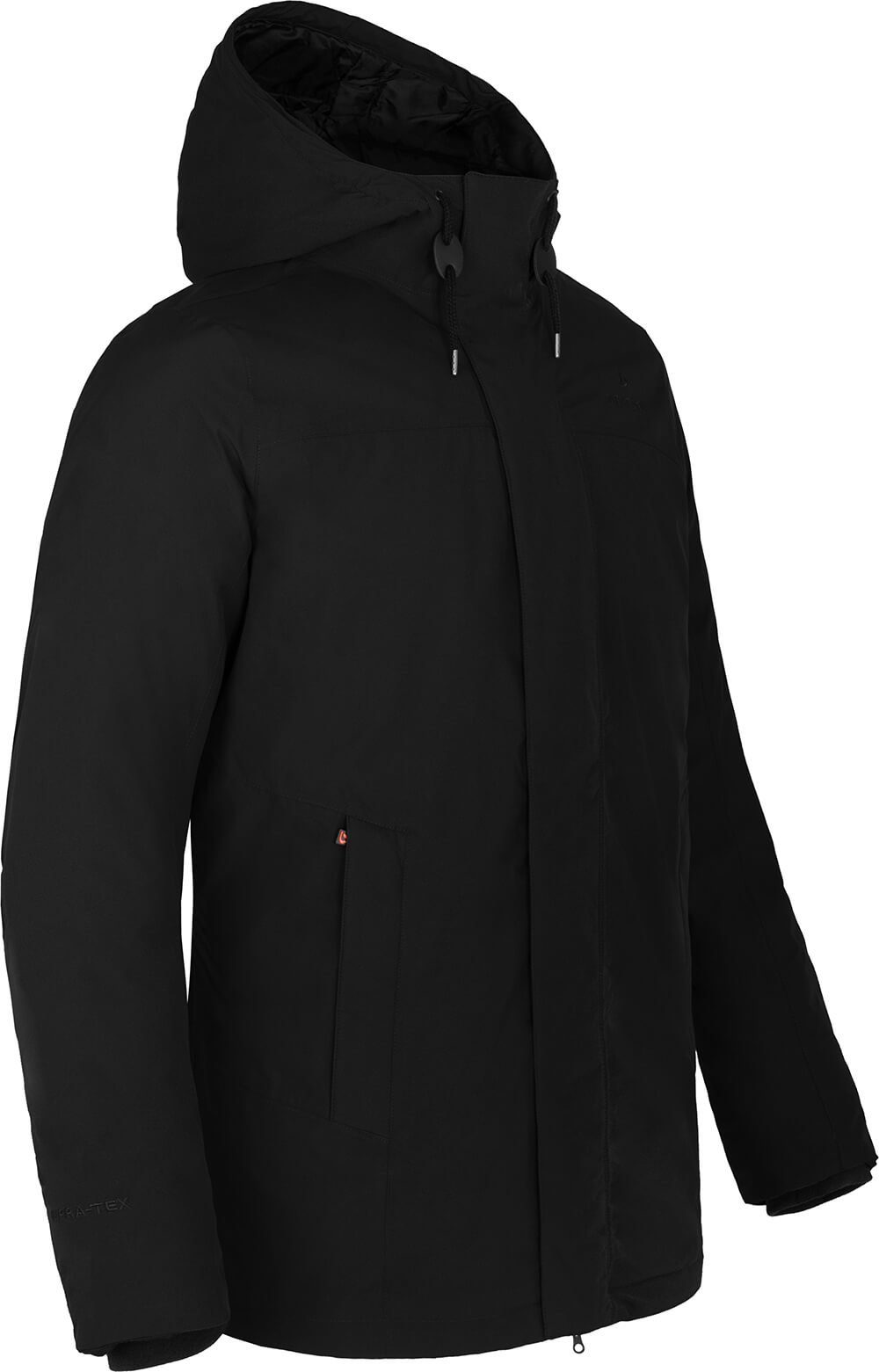 Bergson Outdoorjacke JUKKA Herren Winter-Parka, warm wattiert, 20000 mm Wassersäule, Innen Steppung, Normalgrößen, schwarz