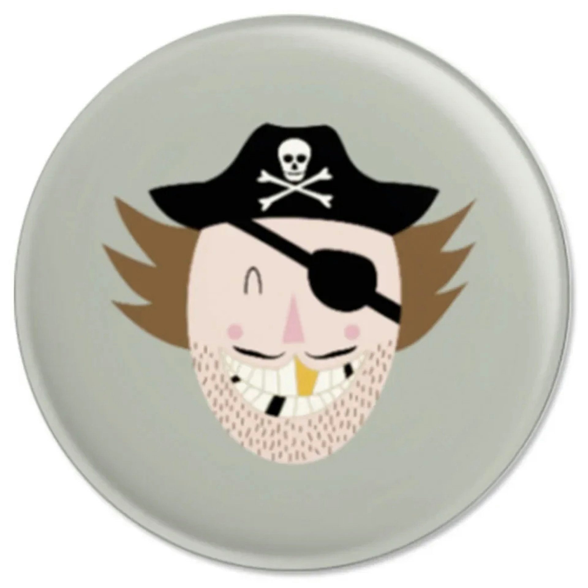 Ava & Yves Button Kinder Button / Anstecker Pirat