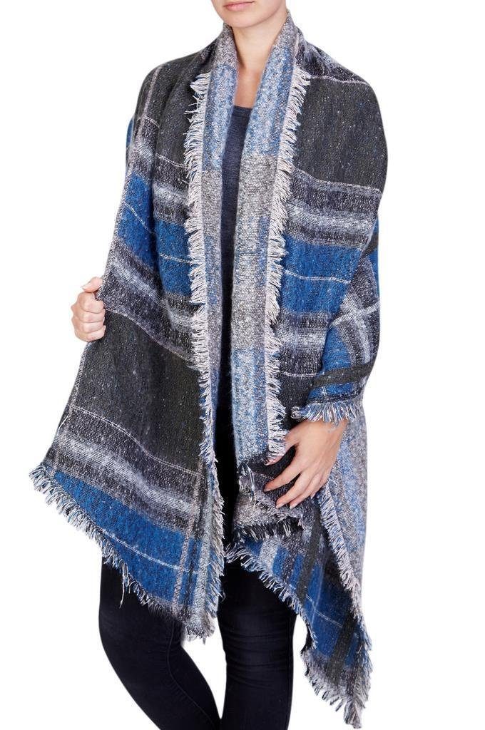 LOREZA Schal XXL Damen Karo Deckenschal günstig online kaufen