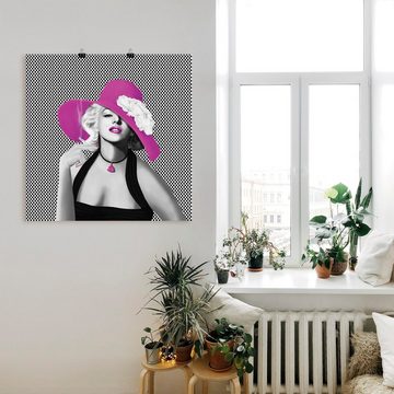 Artland Wandbild Marilyn in Pop Art, Stars (1 St), als Leinwandbild, Poster, Wandaufkleber in verschied. Größen