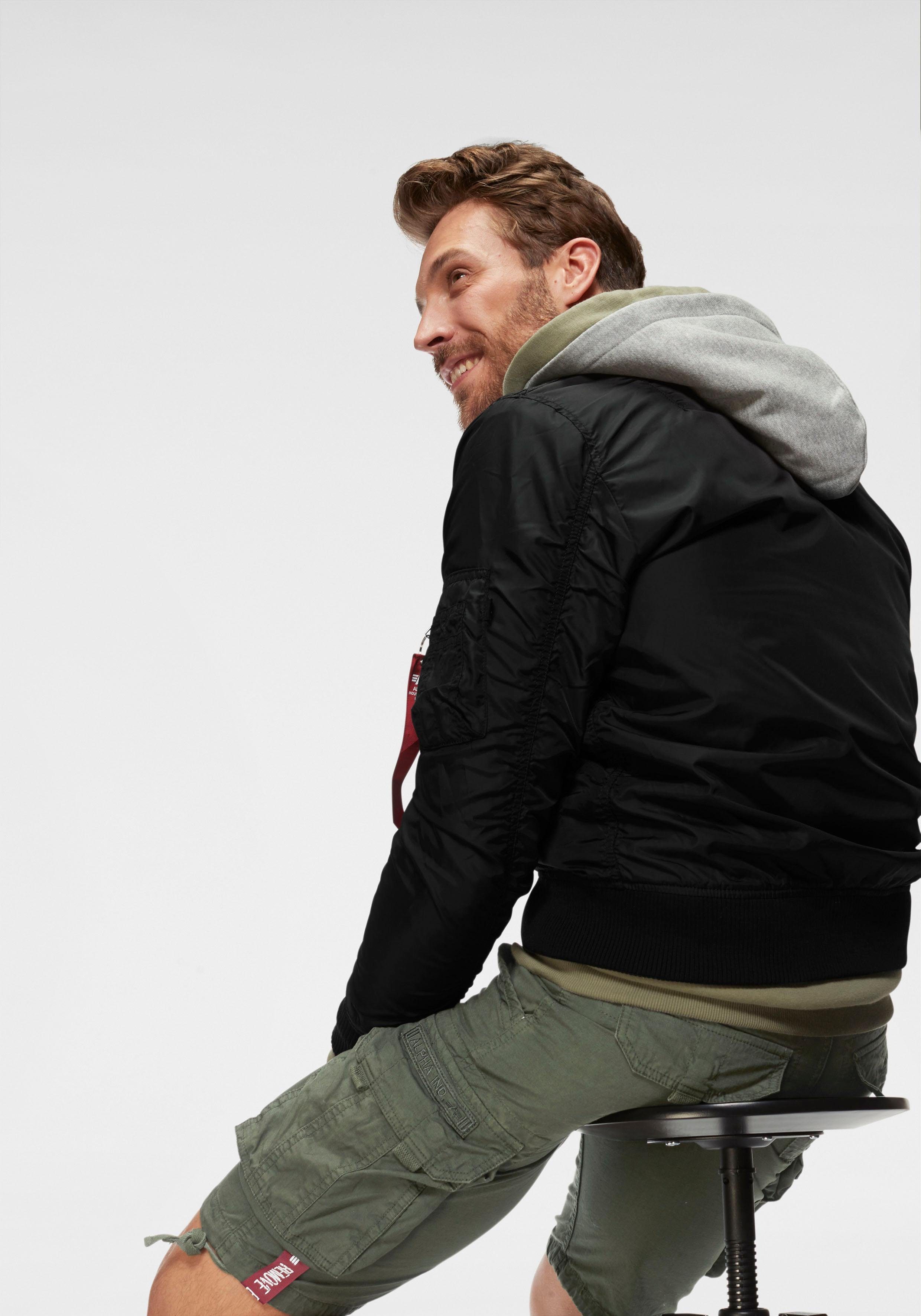 Alpha Industries Bomberjacke MA-1 TT HOOD günstig online kaufen