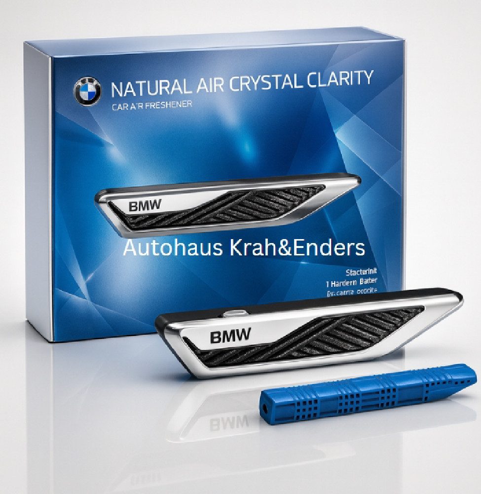 BMW Raumduft BMW Geschenkbox Geschenkset Starter Kit Innenraumduft Relaxing Ocean (2-St)