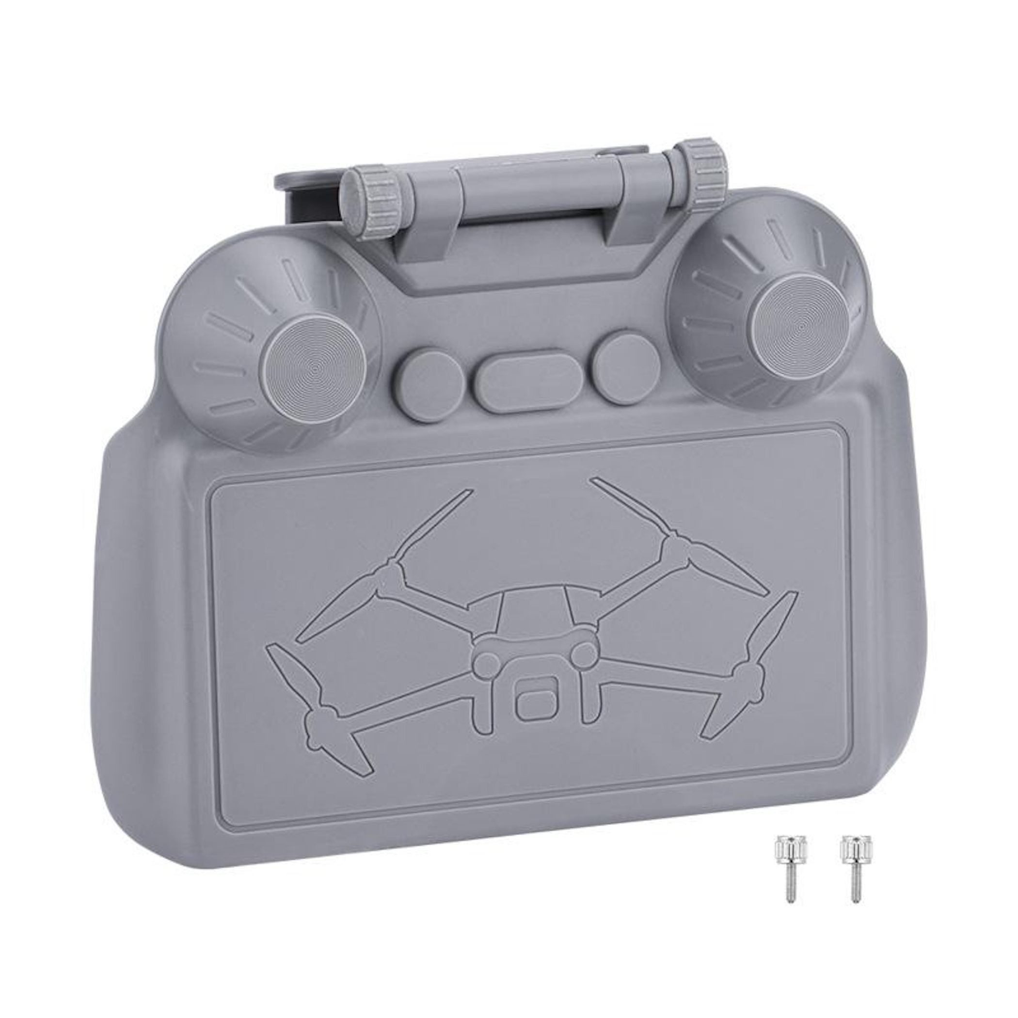 Wigento Für DJI Mini 4 Pro Air 3S RC2 Fernbedienung Hood Grau Zubehör Drohne