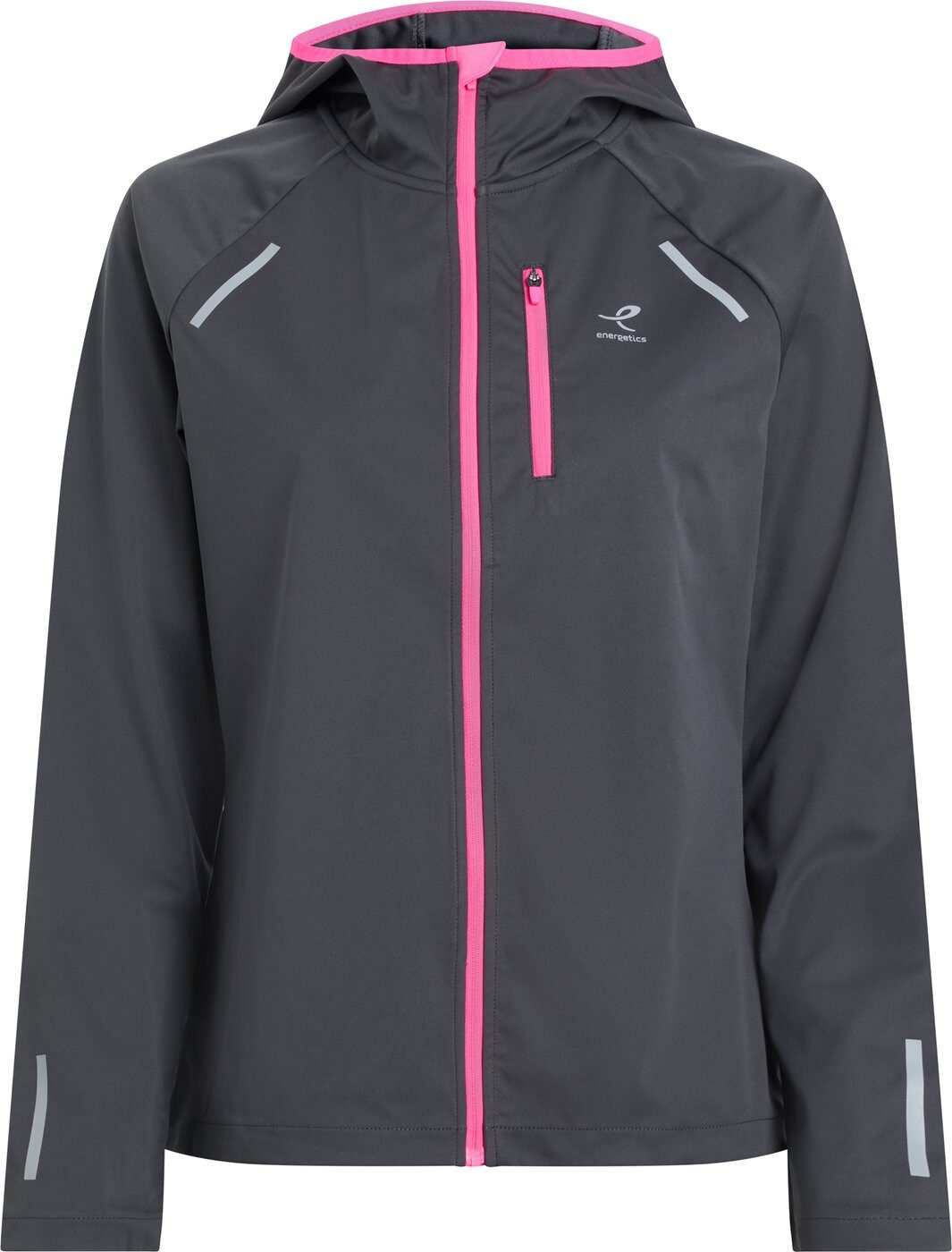 Energetics Funktionsjacke Da.-Kapuzenjacke Tobba JKT W ANTHRACITE/PINK günstig online kaufen