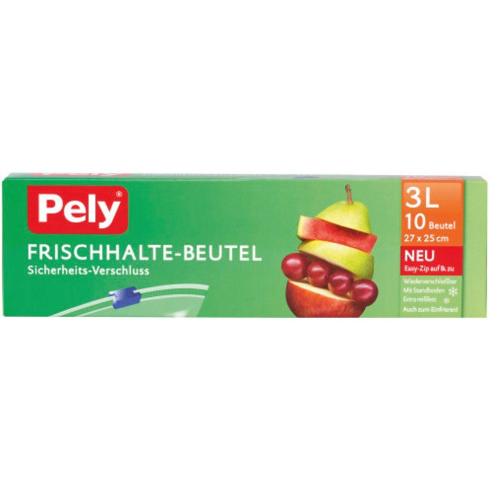 PELY Folienrollen Pely Frischhaltebeutel 3L 10 Stück