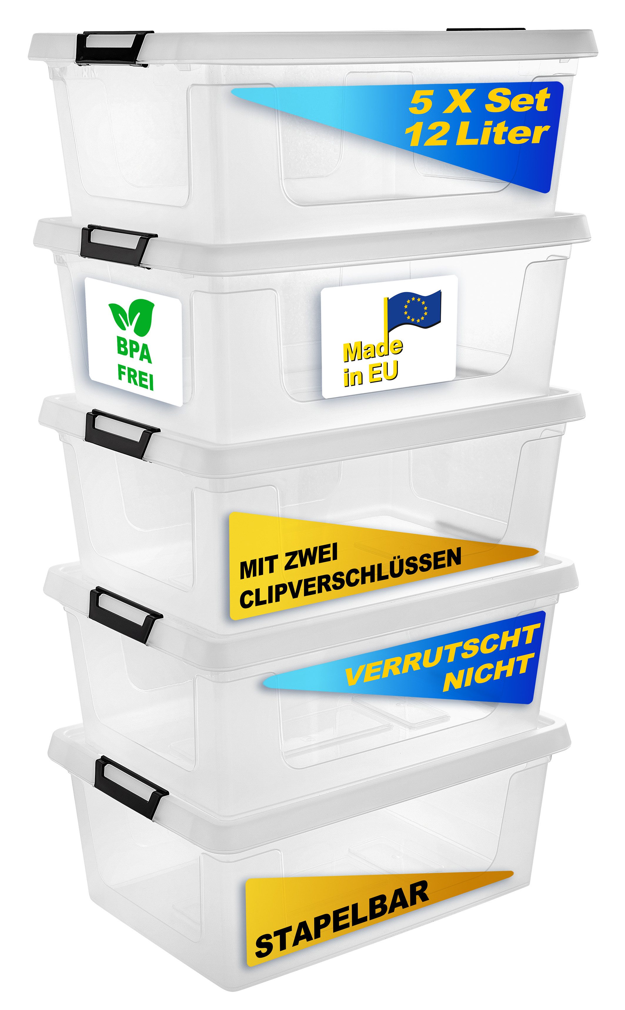 Gardissimo Aufbewahrungsbox 5 er Set mit günstig online kaufen