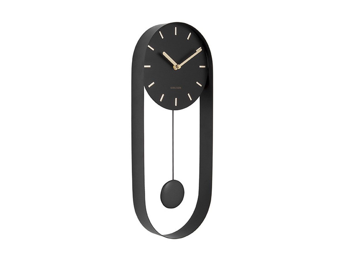 Karlsson Wanduhr Wanduhr mit Pendel PENDULUM, 50 x 20 x 4,8 cm