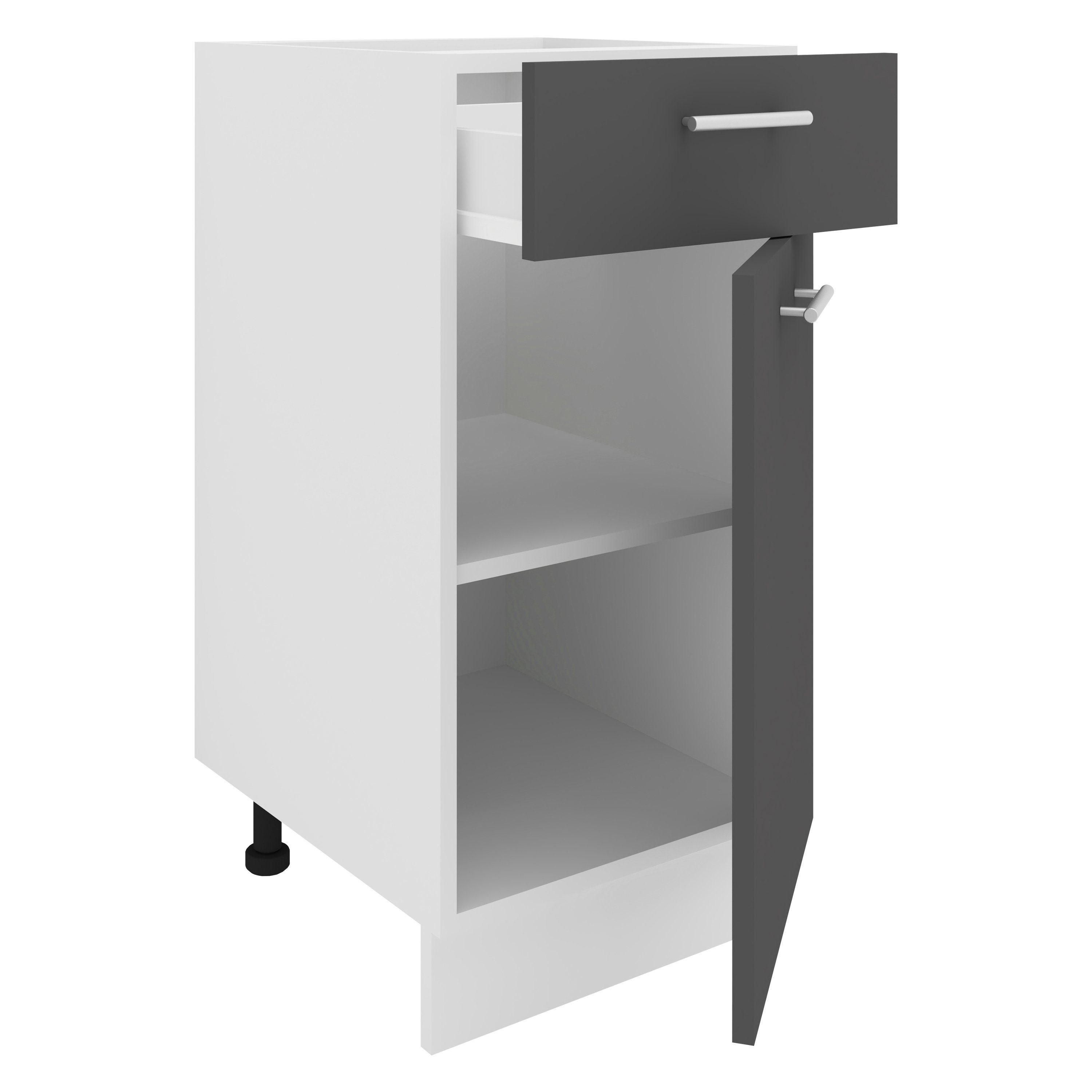 VCM Unterschrank Küchenschrank B 40 cm Unterschrank Schublade Esilo günstig online kaufen