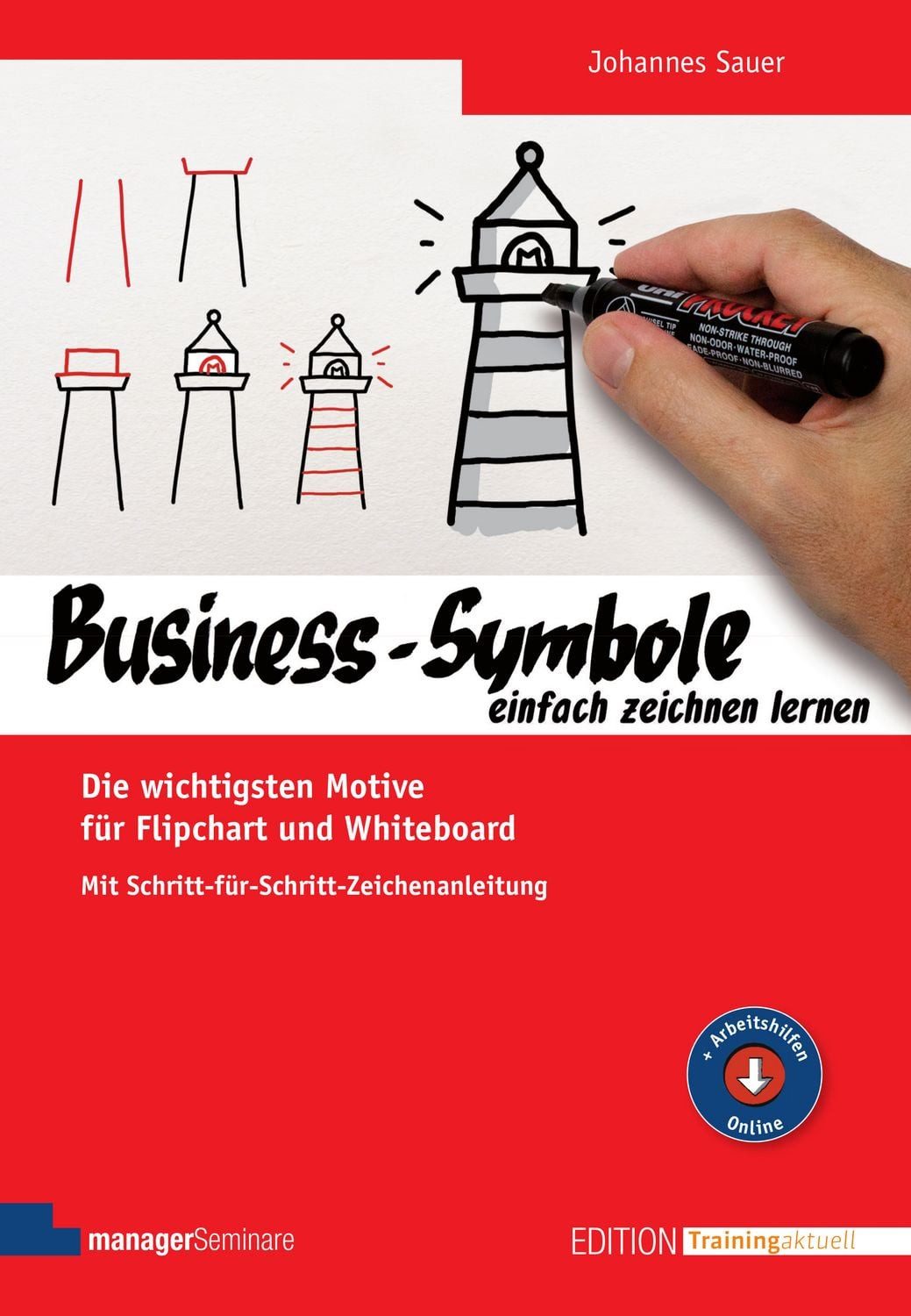 Business-Symbole einfach zeichnen lernen / Johannes Sauer