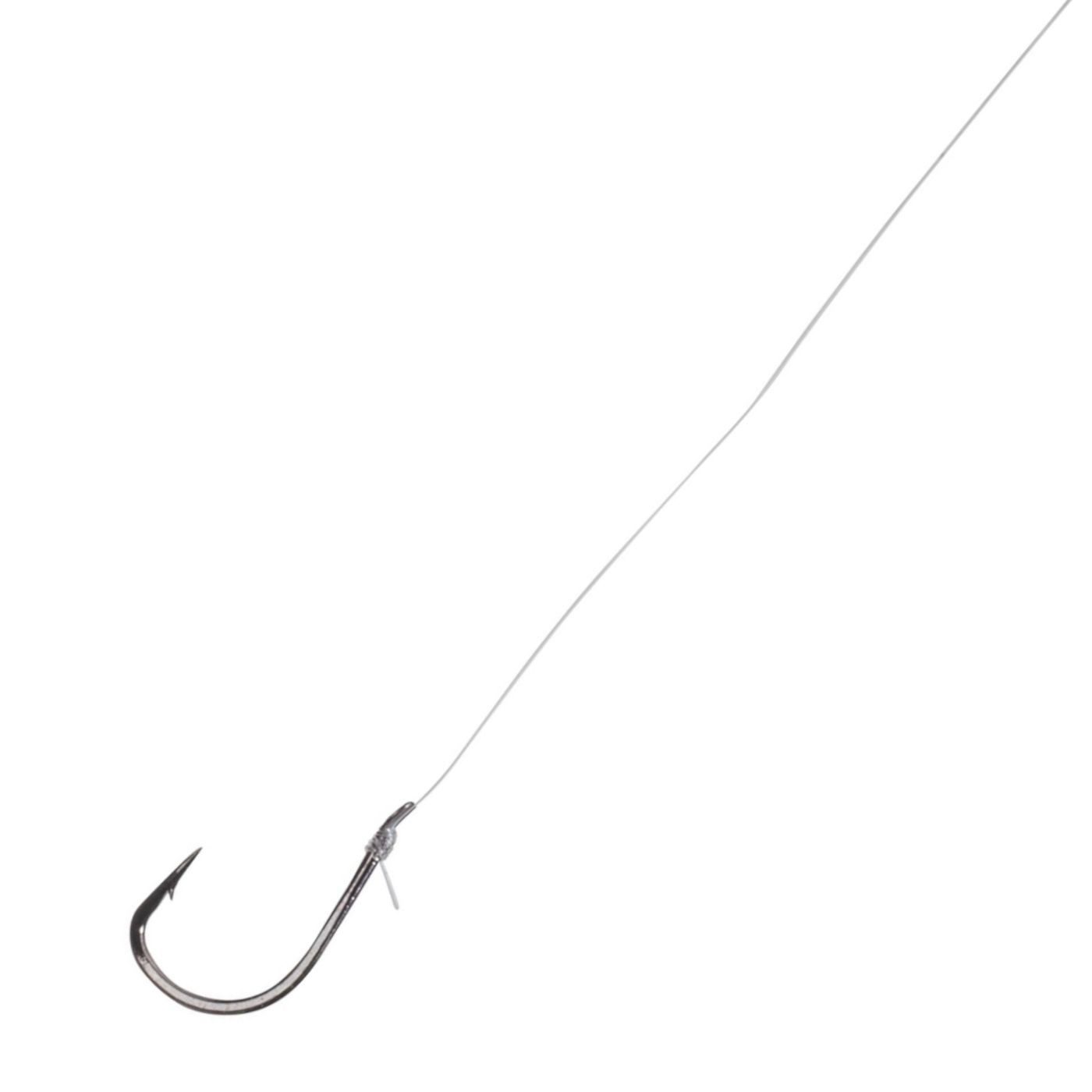 Iron Trout Forellenhaken Iron Trout FC Leader D10101 Strong 240cm - 6 gebundene Angelhaken