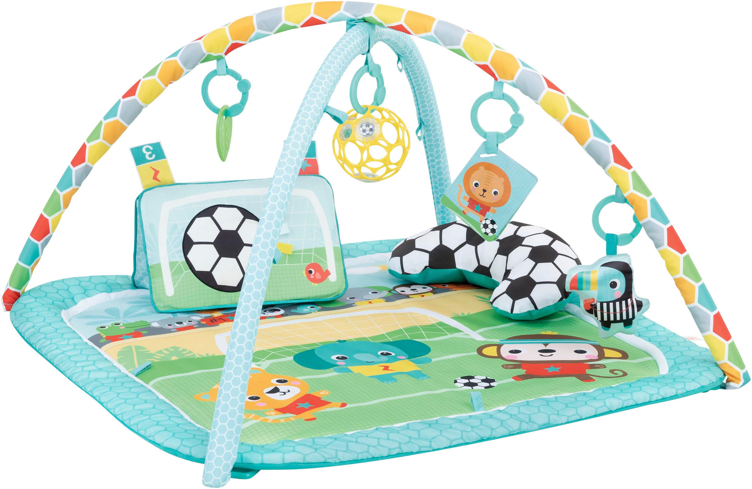 Bright Starts Spielbogen Grip & Kick Activity Gym, mit Licht- und Soundeffekt