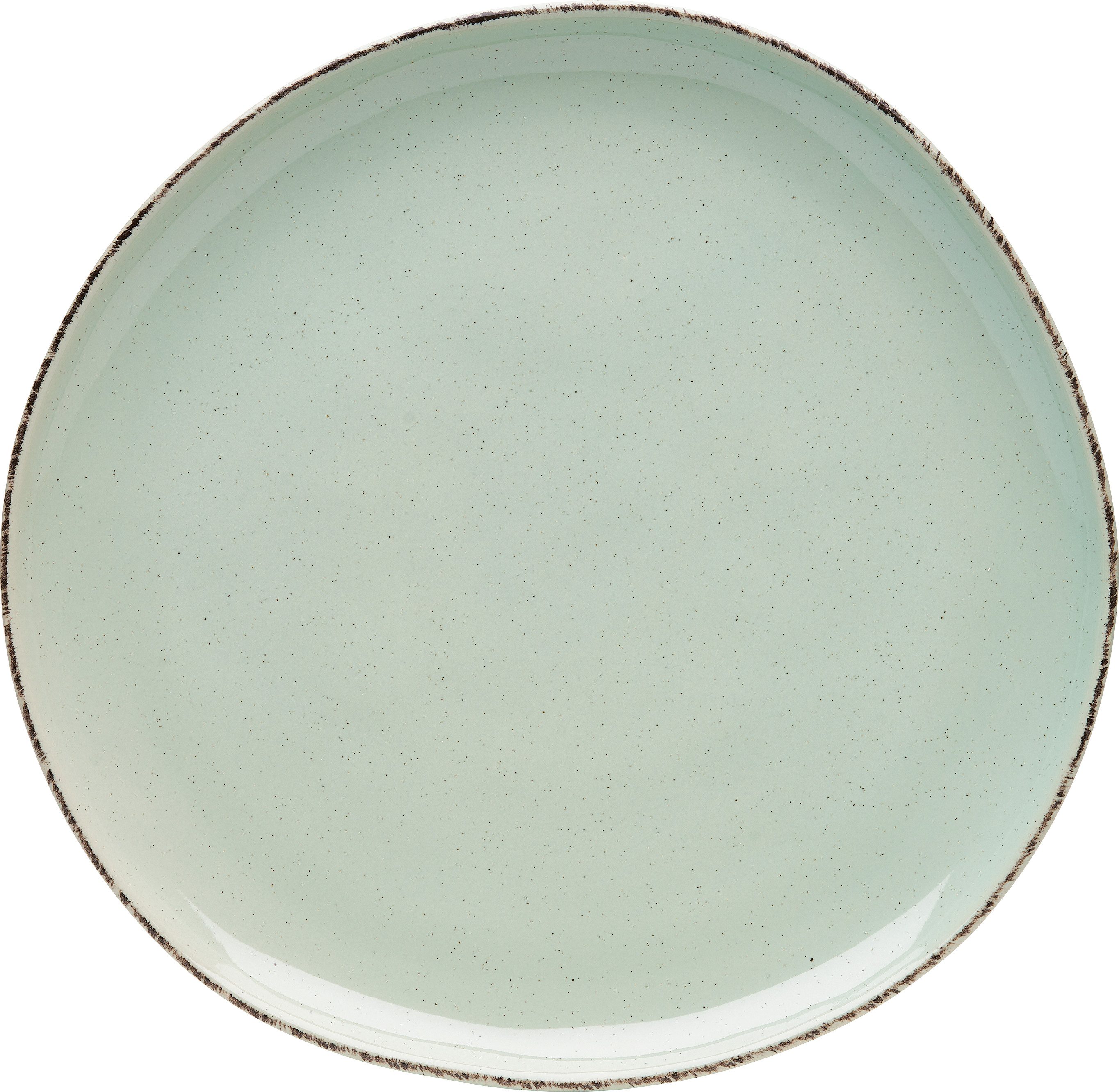 van Well Speiseteller Urban, flacher Teller 27 cm, 6 Stück, (6 St), spülmaschinen- und mikrowellengeeignet