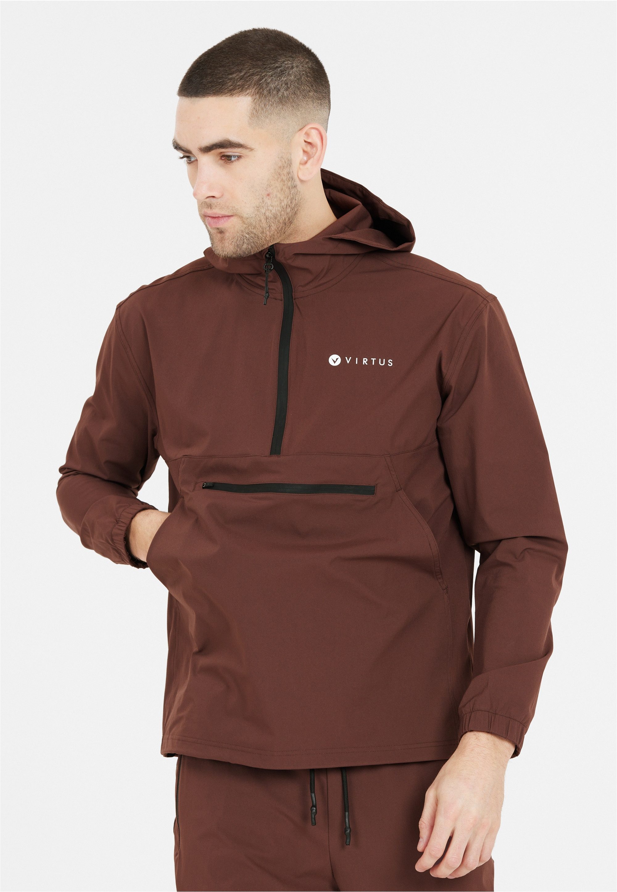 Virtus Trainingsjacke "Jayson" Im Anorak-Design mit Stretchfunktion günstig online kaufen
