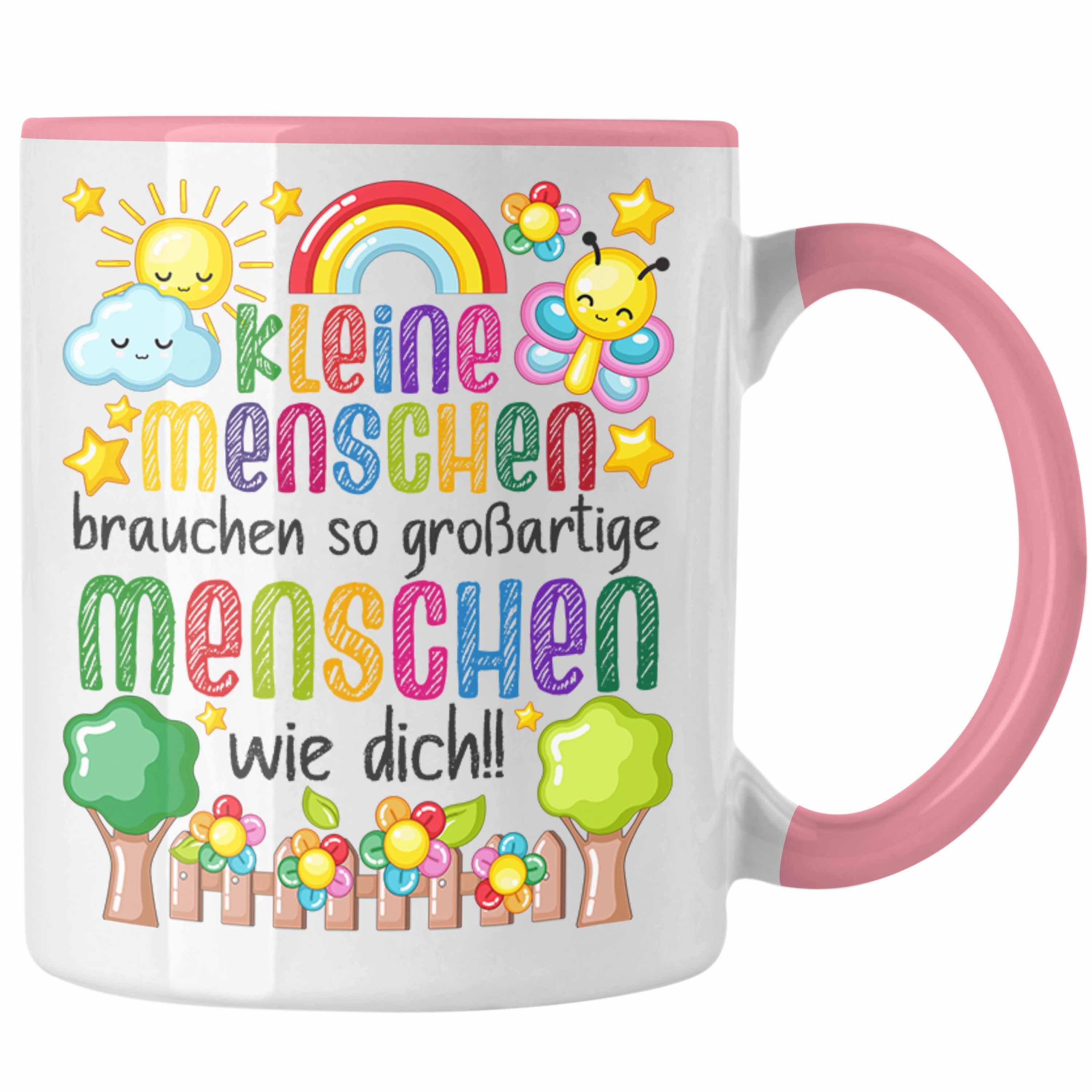 Trendation Tasse Trendation - Erzieherin Tasse Geschenk Danke Dankeschön Abschiedsgesch