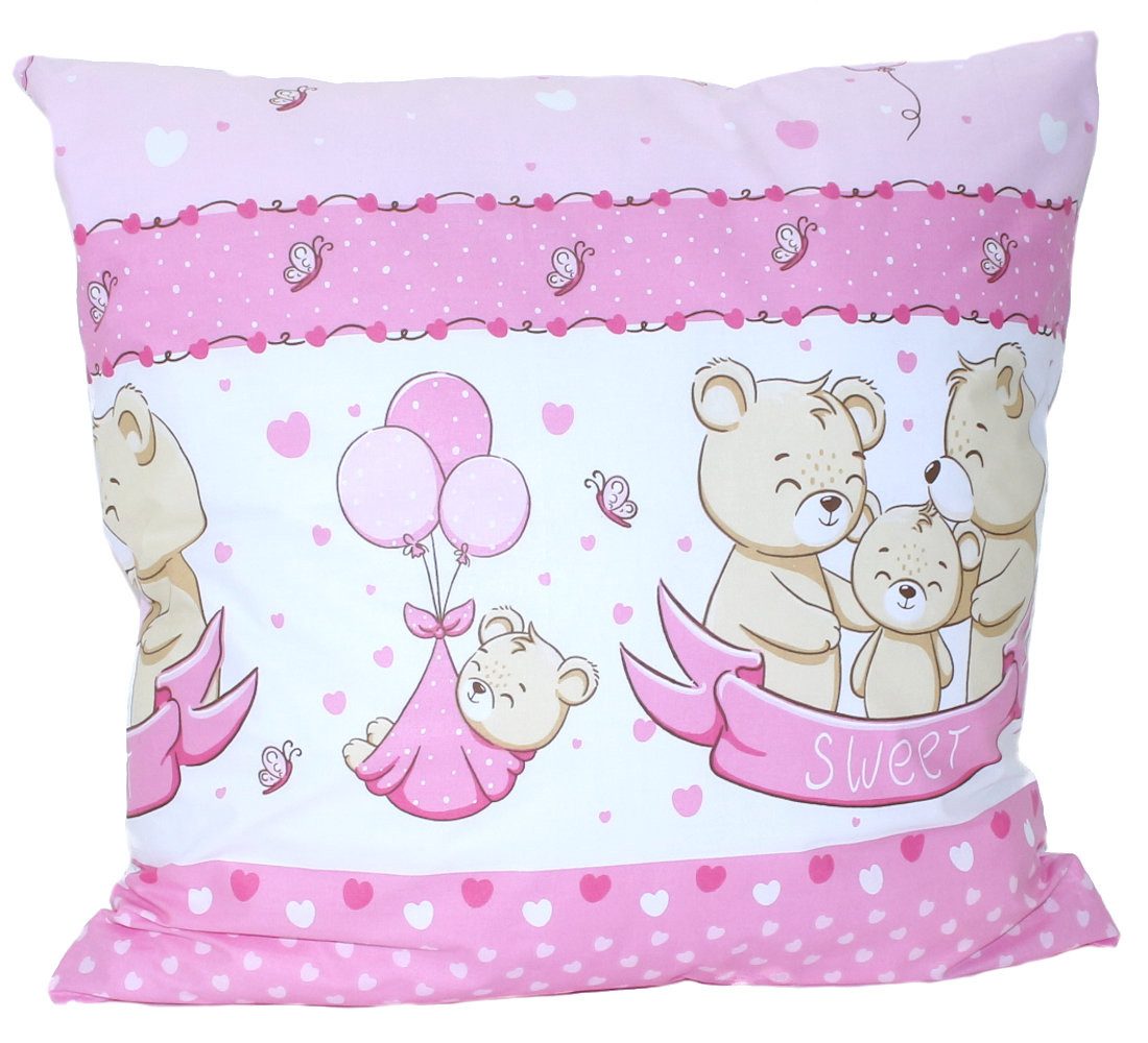 Primawela Kissenbezüge Baby Kinder Kissenbezug 80 x80 cm Kissenhülle Bezug günstig online kaufen