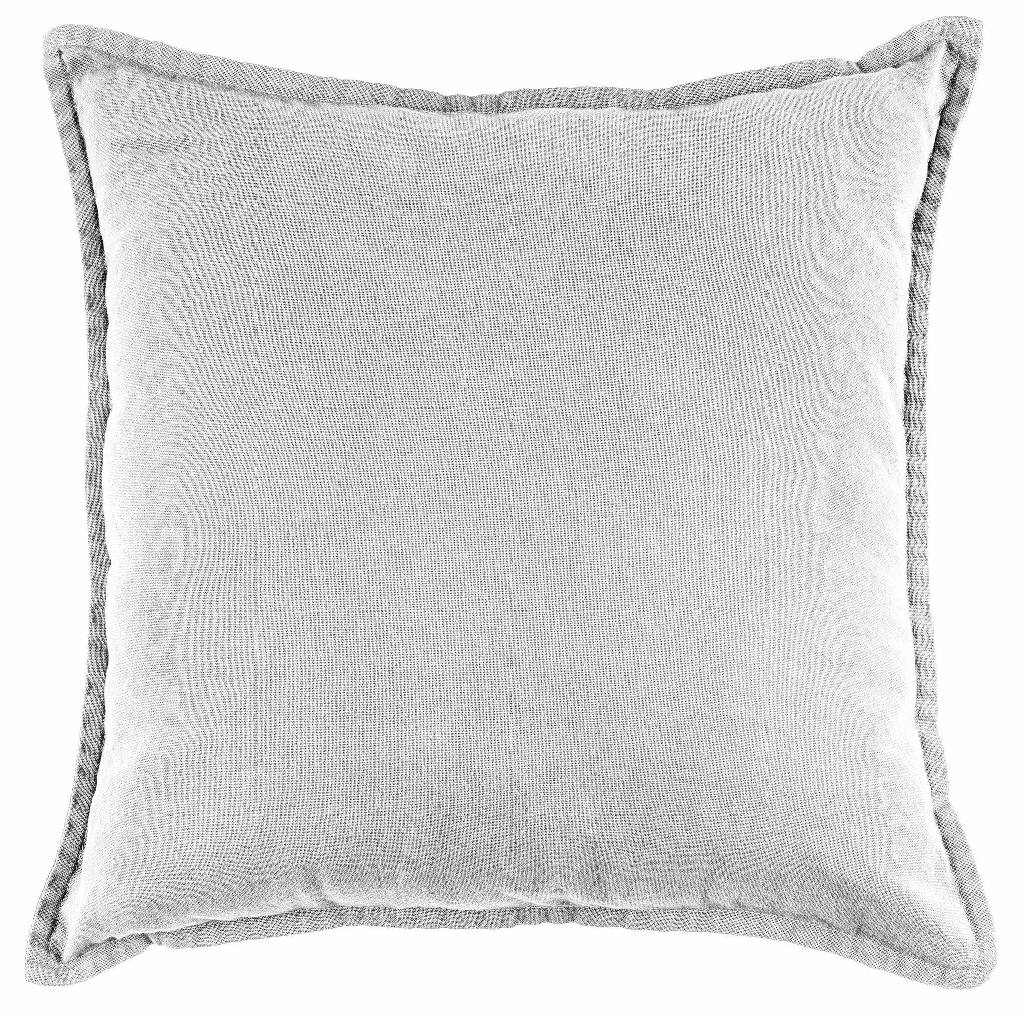 JACK Dekokissen 45x45cm Kissen Baumwolle inkl. Füllung Leinenoptik Mistral, große Auswahl, Uni, Bunt, kuschelig weiche Qualität