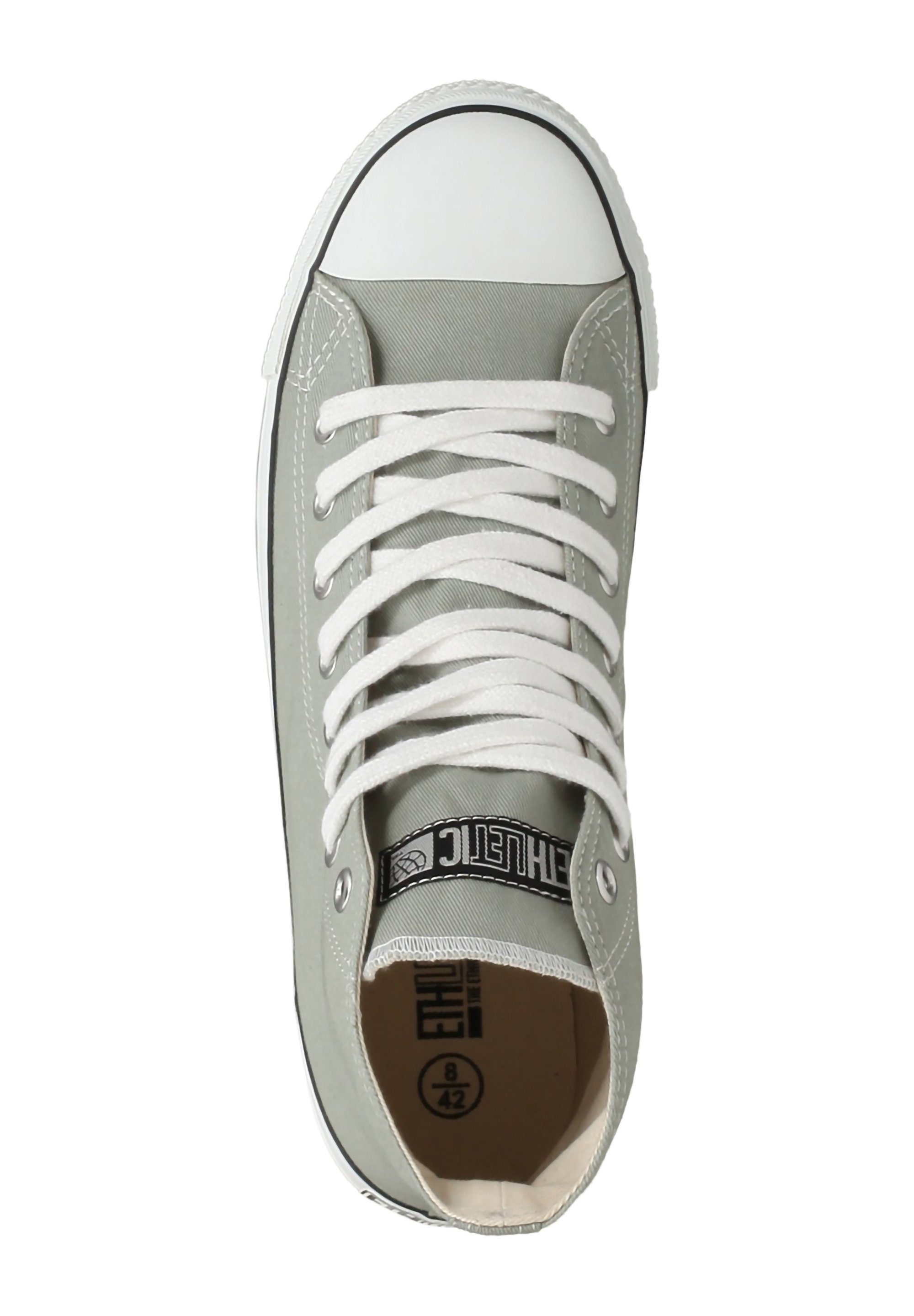 ETHLETIC Fair Trainer White Cap Sneaker just grey - Nachhaltig white Fair, urban Vegan