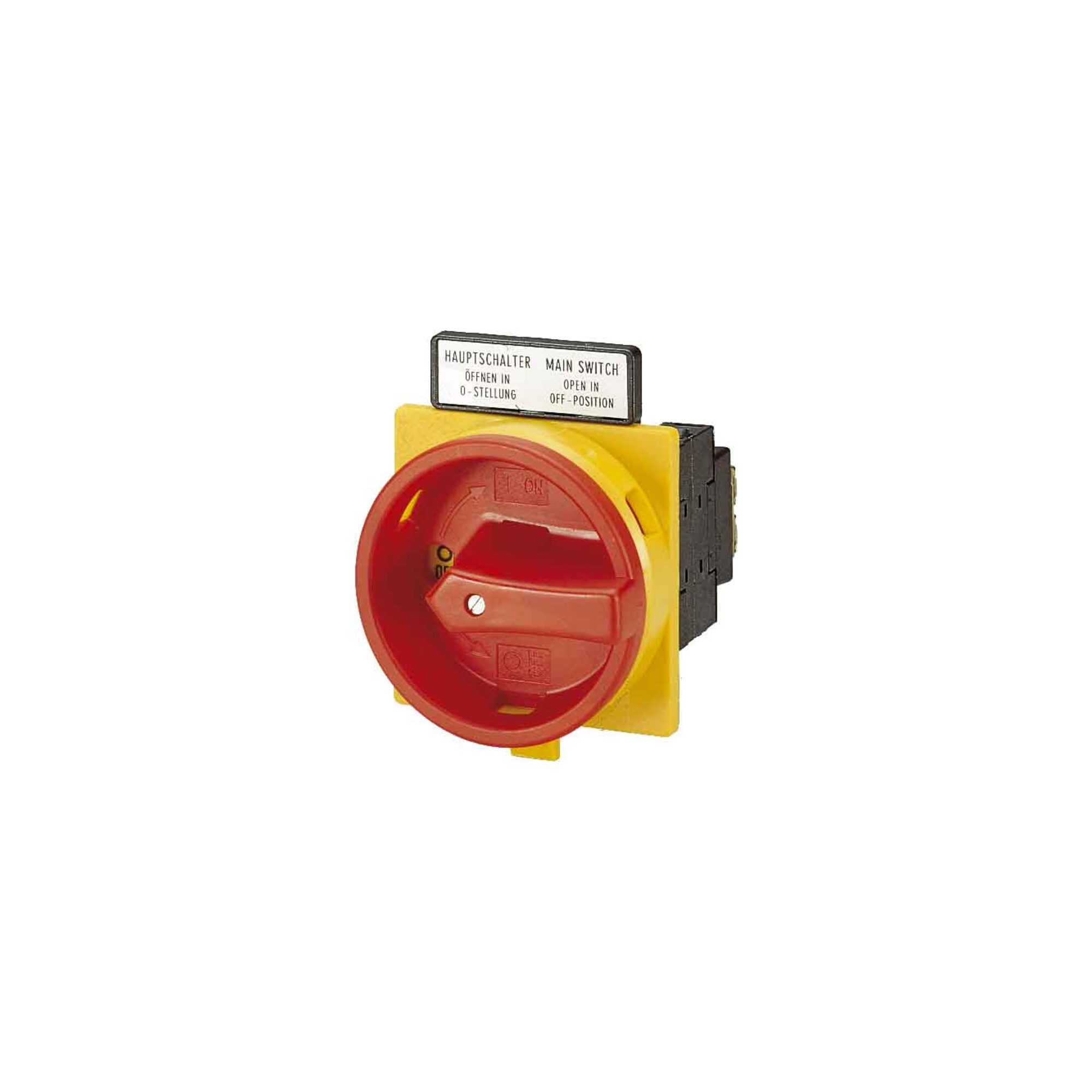Sicherungsmutter Eaton Hauptschalter Einbau/rot/N P3-63/EA/SVB/N