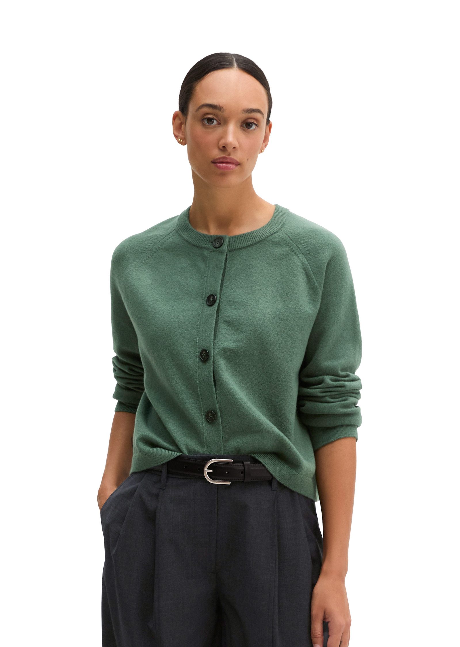Marc O'Polo Cardigan aus Cotton Wool Stretch