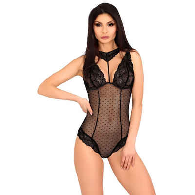 Livco Corsetti Fashion Body LC Kreame body black - (L/XL,S/M)