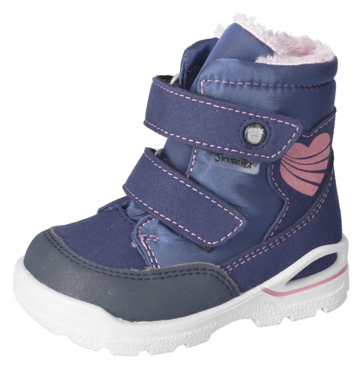 PEPINO by RICOSTA Fina WMS: normal Klettstiefel Kindergartenschuh, Winterstiefel mit wasserdichter Sympatex Membran