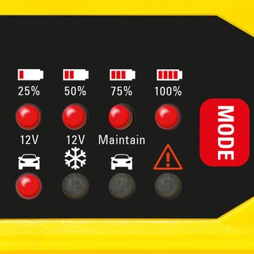 TROTEC PBCS 2A, für Auto-, Motorrad- und Motorscooter-Batterien Autobatterie-Ladegerät