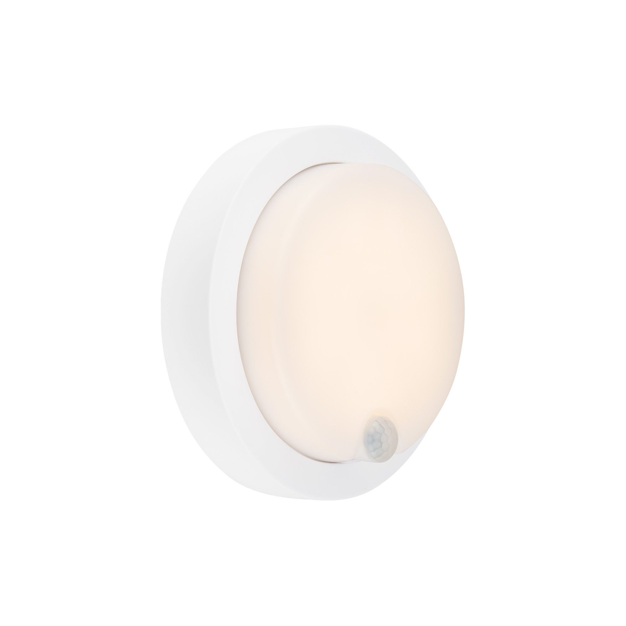 Briloner Leuchten LED Außen-Wandleuchte Akku mit Bewegungsmelder ohne Stromanschluss Outdoor IP44, LED fest integriert, 3000K - Warmweiß