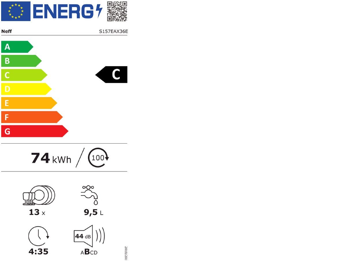 Energieeffizienzklasse: 