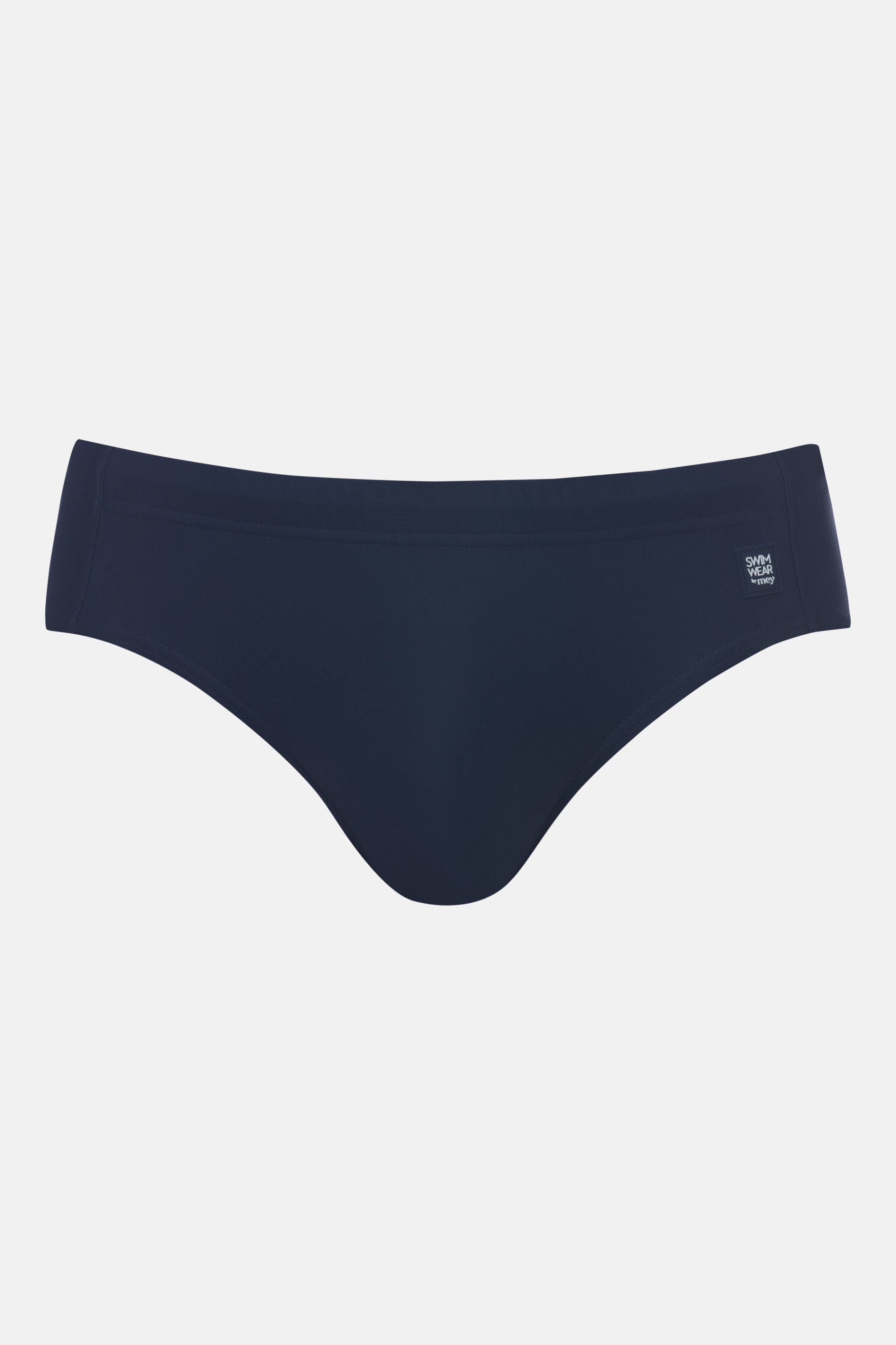 Mey Badeshorts Mey Herren Badehose uni Badeshorts (1-St) Badeslip, gestreift, Chlorecht & Schweißecht