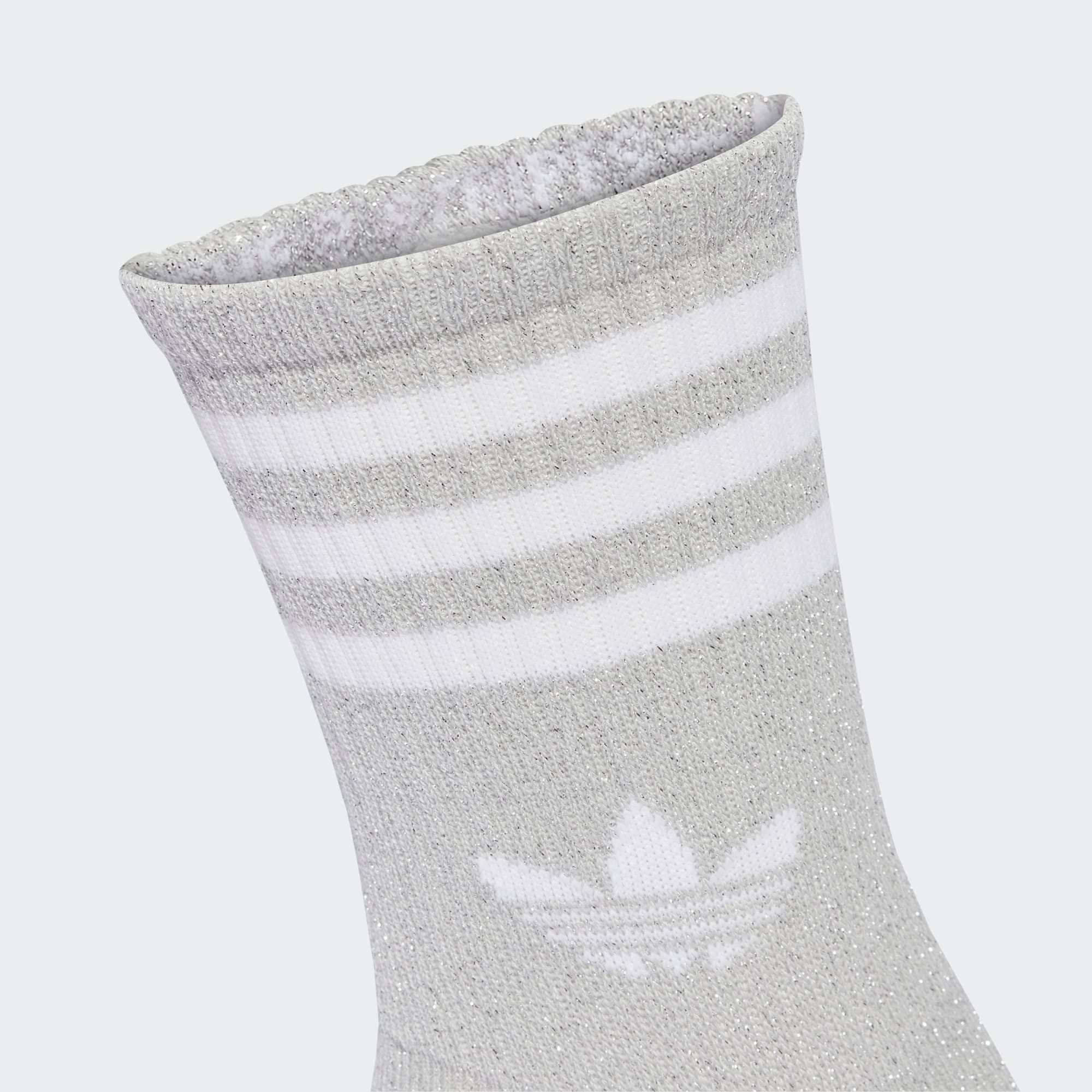 adidas Originals Funktionssocken 3-STREIFEN GLITZER CREW SOCKEN, 2 PAAR (1- günstig online kaufen