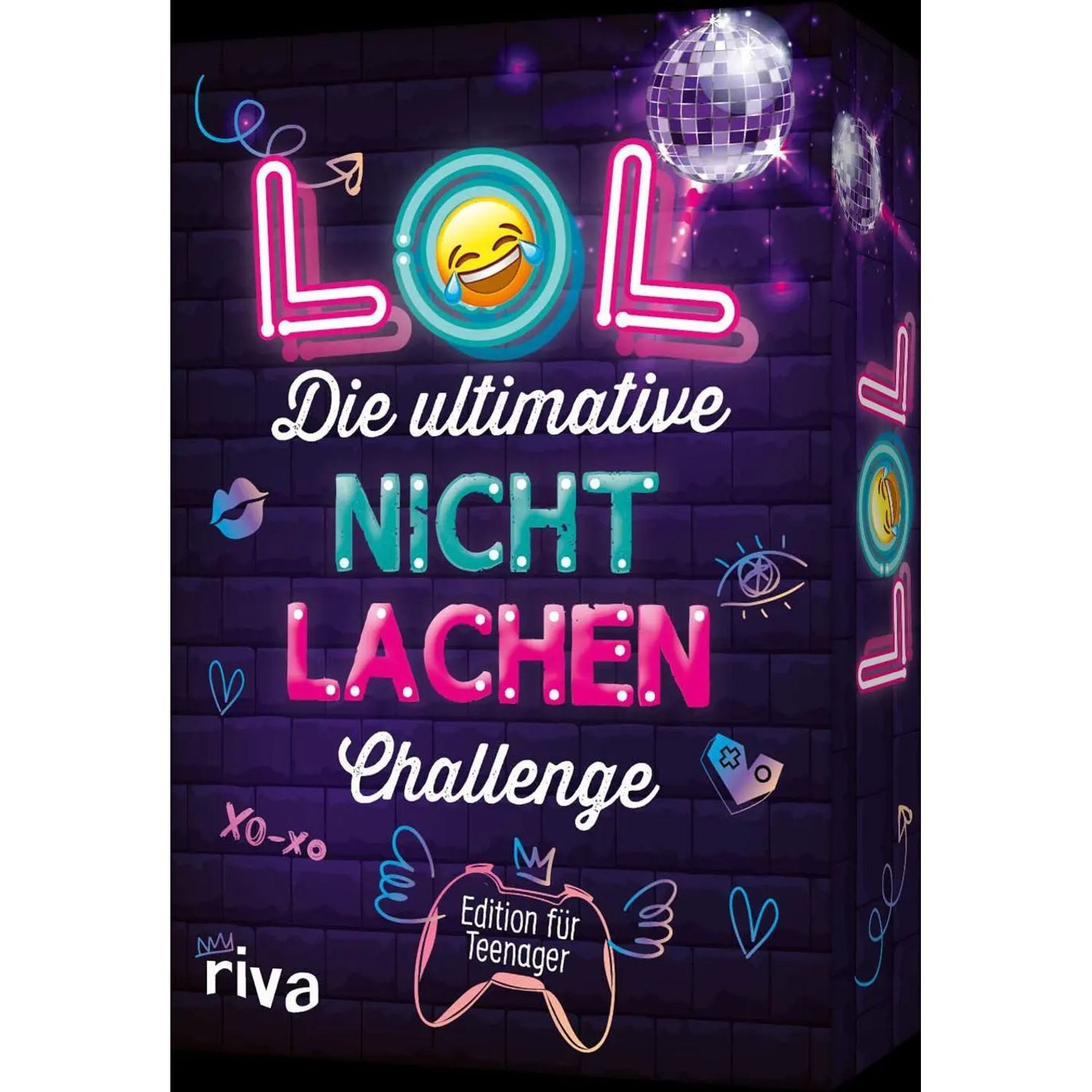 Riva Spiel LOL - Die ultimative Nicht-lachen-Challenge - Edition für Teenager