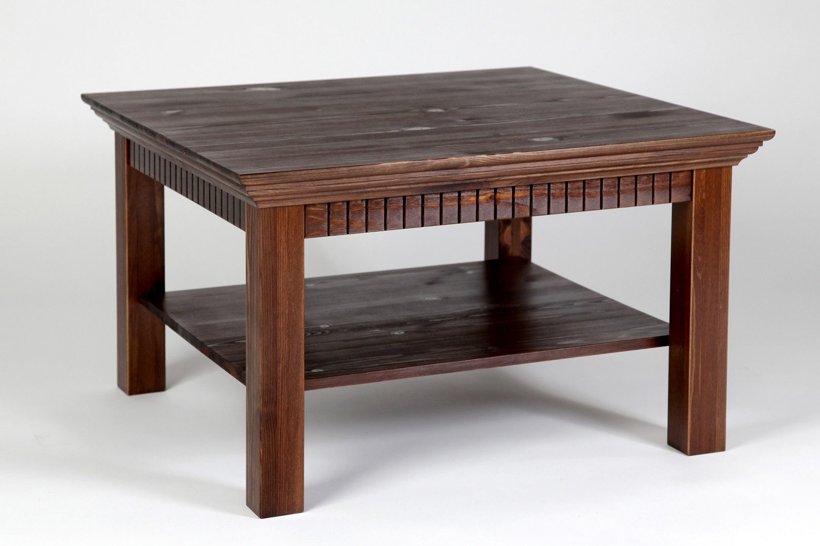 Clever-Moebel Couchtisch Couchtisch im Landhausstil, 76x76 cm, Tiefe: 76cm, günstig online kaufen