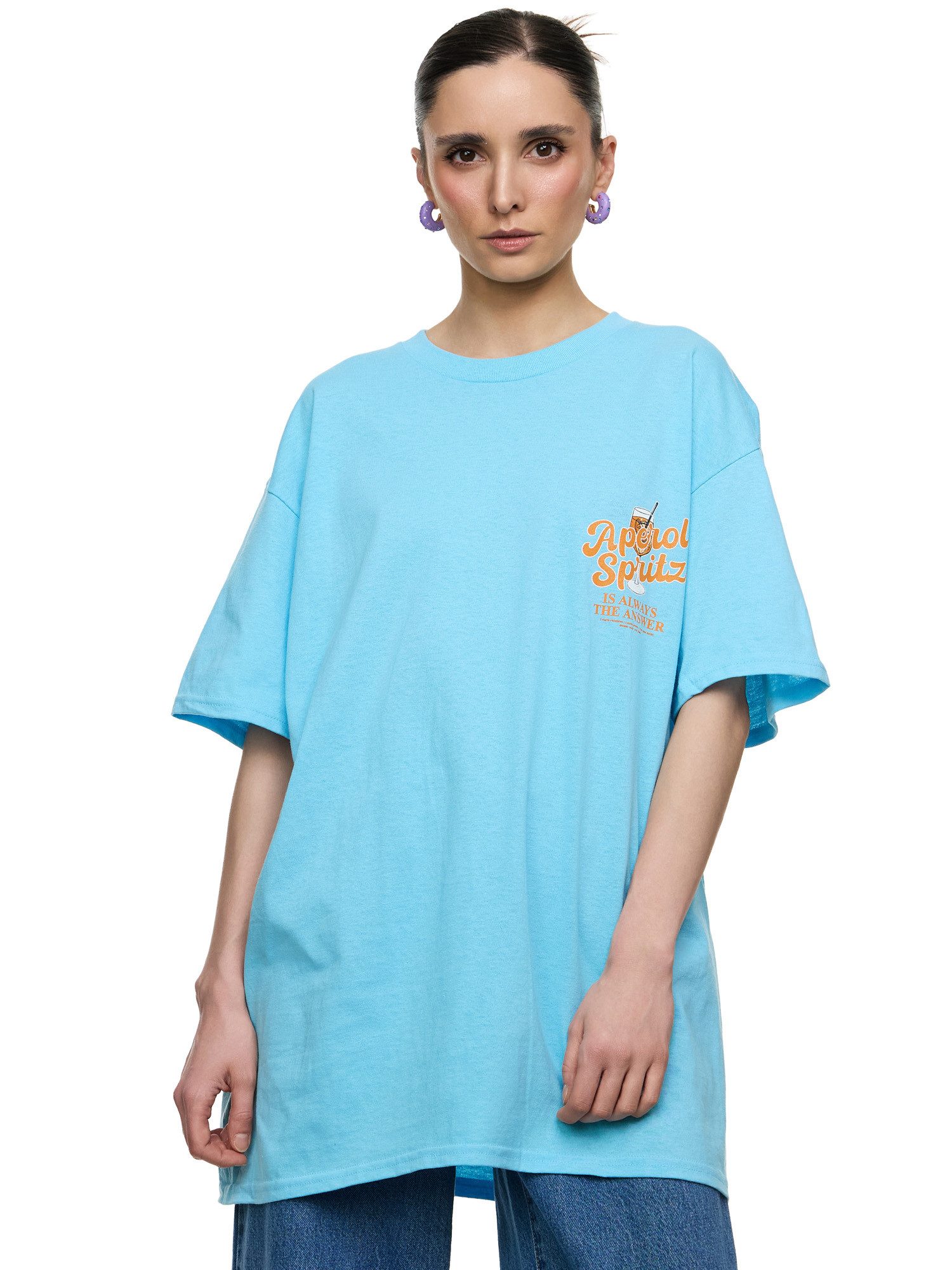 Worldclassca T-Shirt Worldclassca Oversized Print Aperol günstig online kaufen