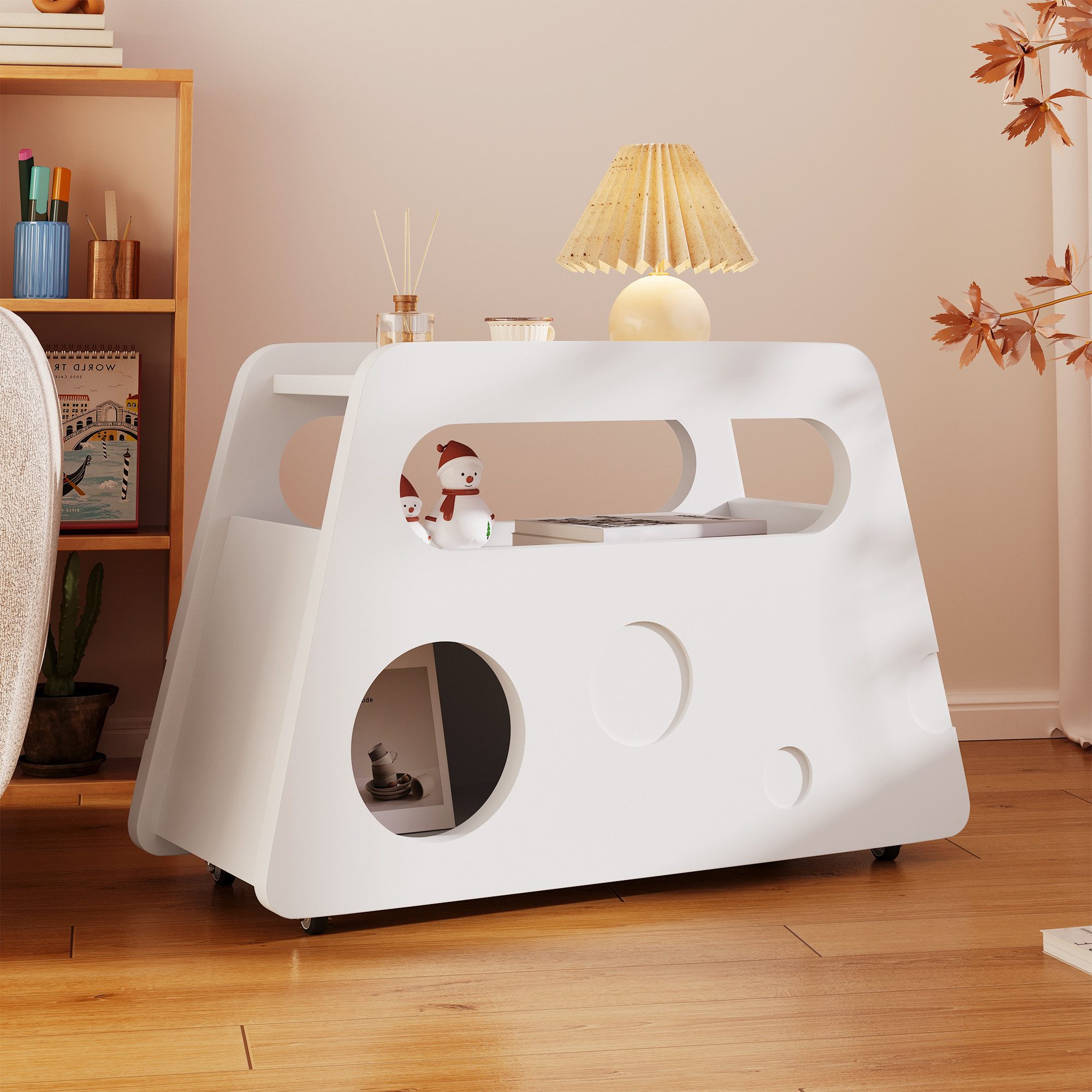 OKWISH Couchtisch mobile Lösung als Nachttisch (Sideboard, Beistelltisch, N günstig online kaufen